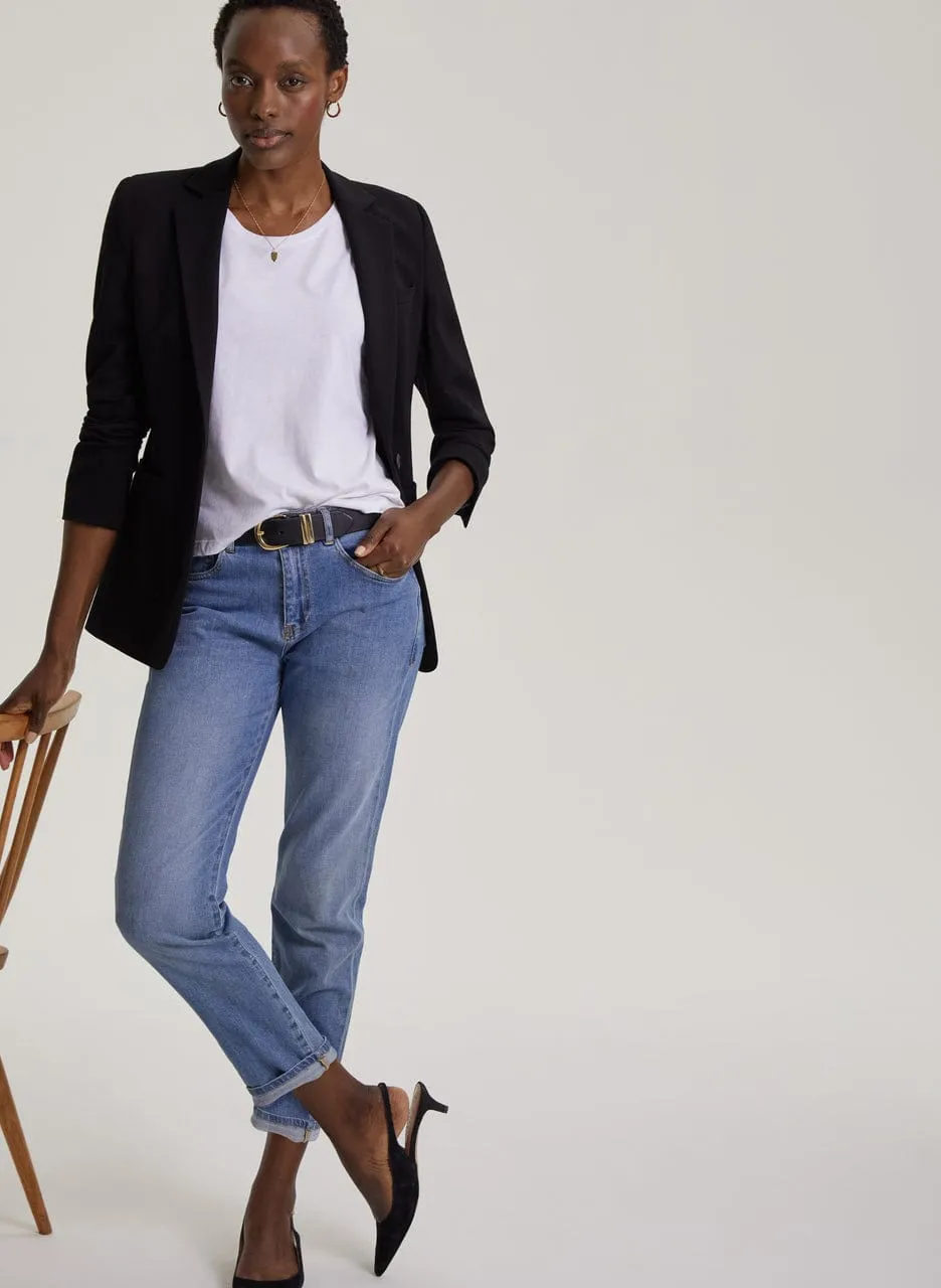 Alanis LENZING? ECOVERO? Tailored Blazer | Caviar Black