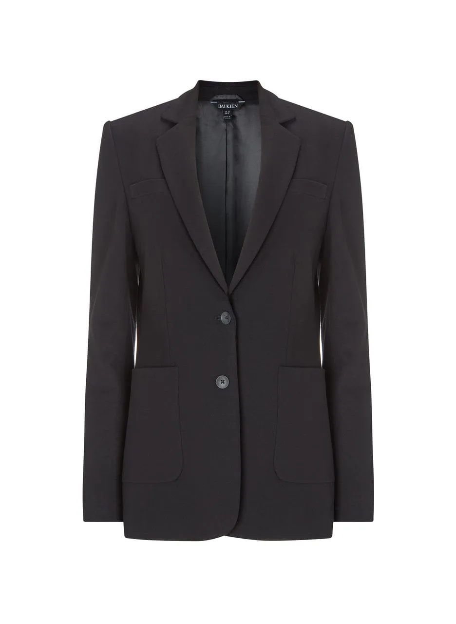 Alanis LENZING? ECOVERO? Tailored Blazer | Caviar Black