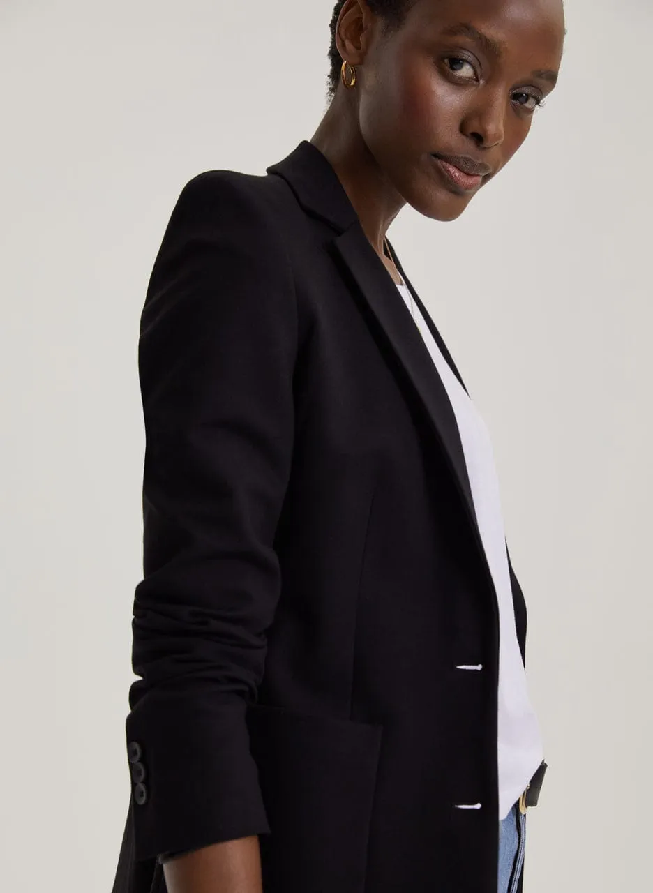 Alanis LENZING? ECOVERO? Tailored Blazer | Caviar Black