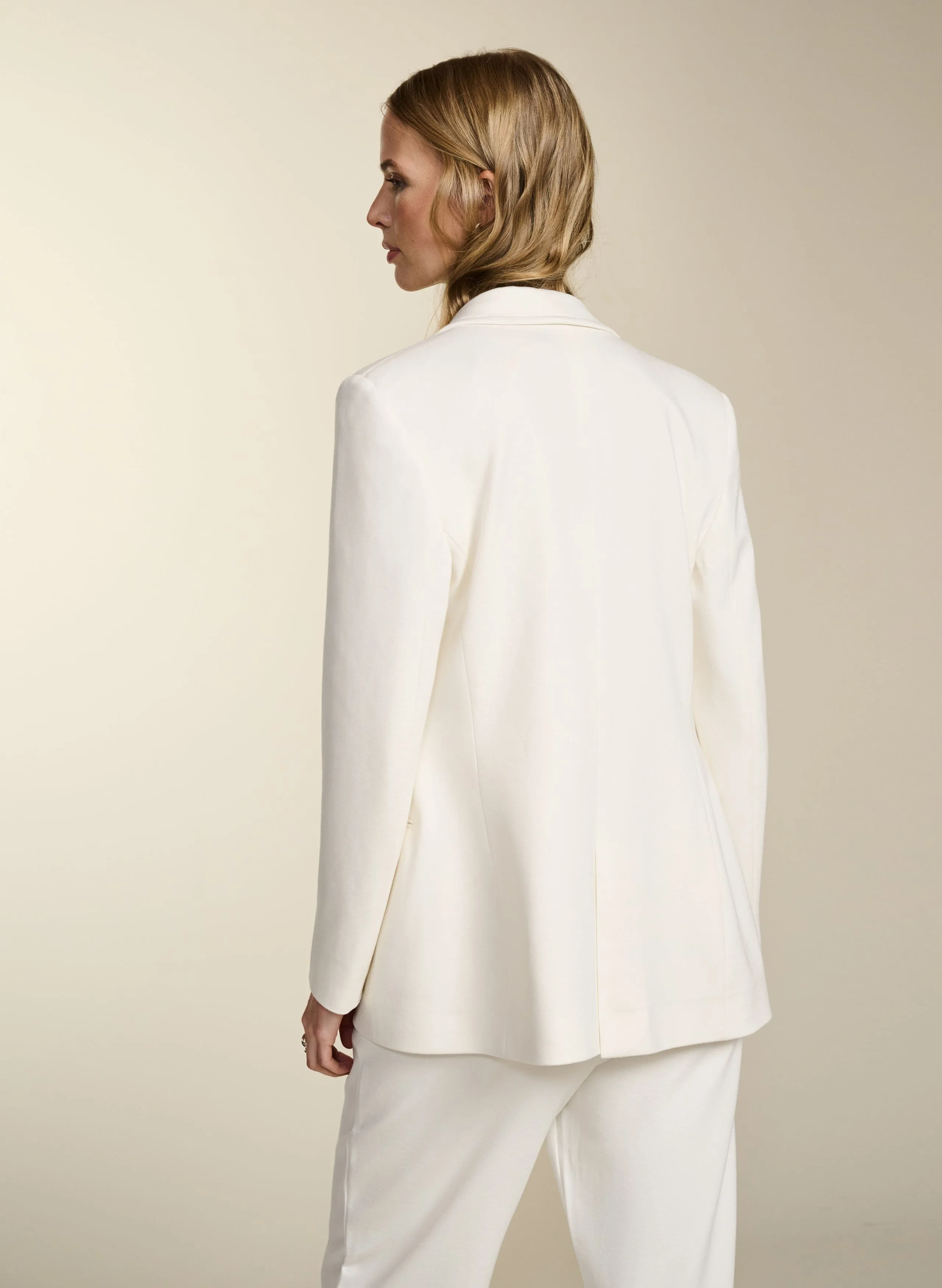 Albertine LENZING? ECOVERO? Tailored Blazer | Soft White