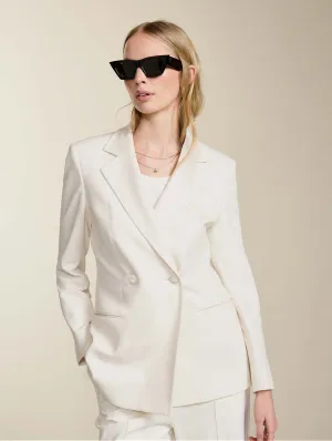 Albertine LENZING? ECOVERO? Tailored Blazer | Soft White