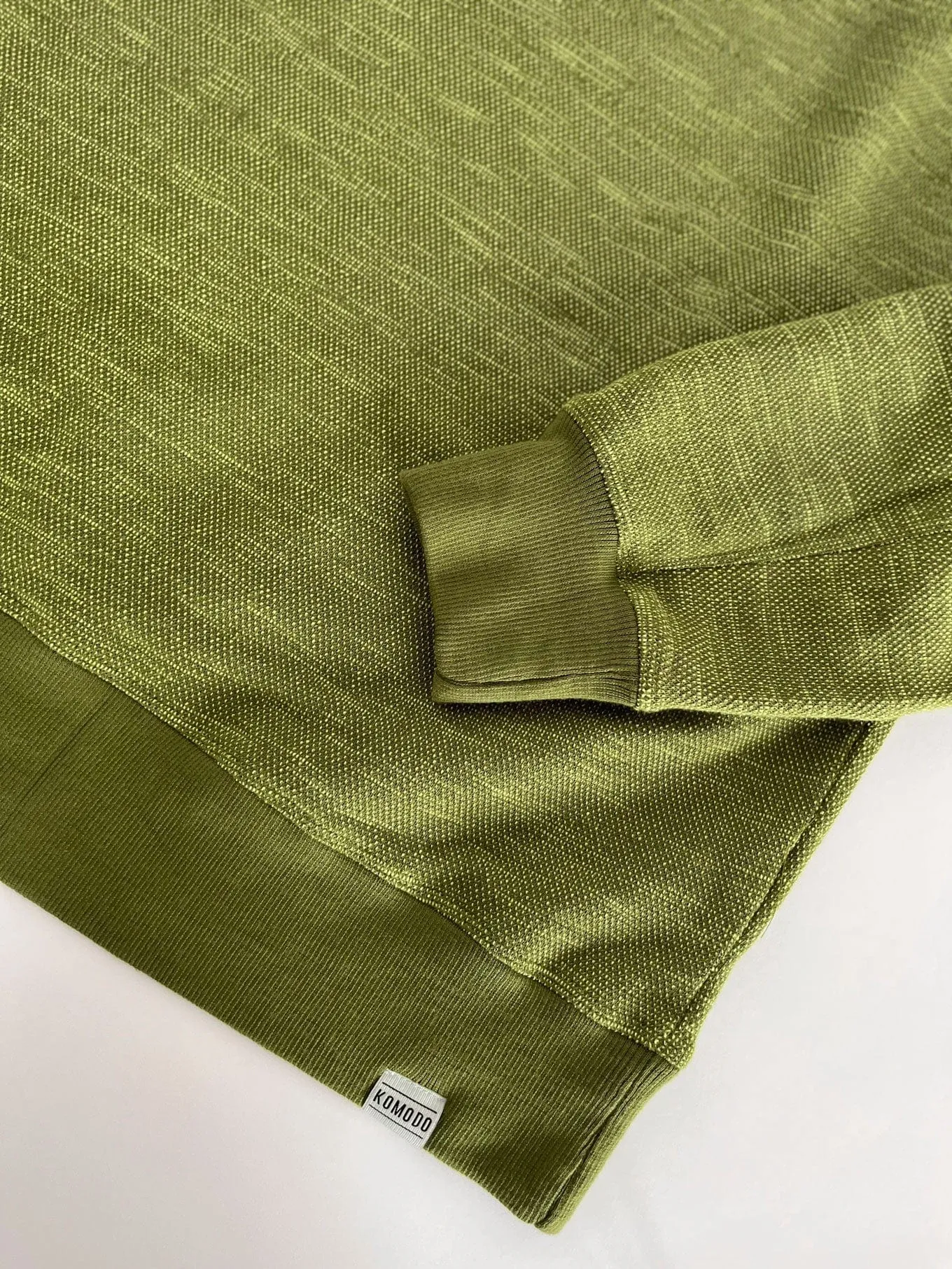 Anton Men's Organic Cotton Sweatshirt | Green Melange