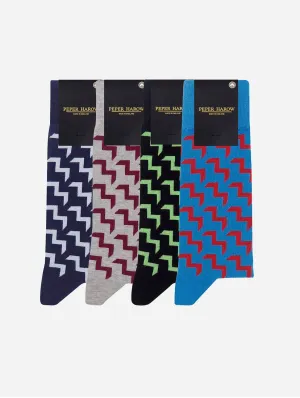 Chelsea Men??s Organic Cotton Sock Bundle | Multiple Colours