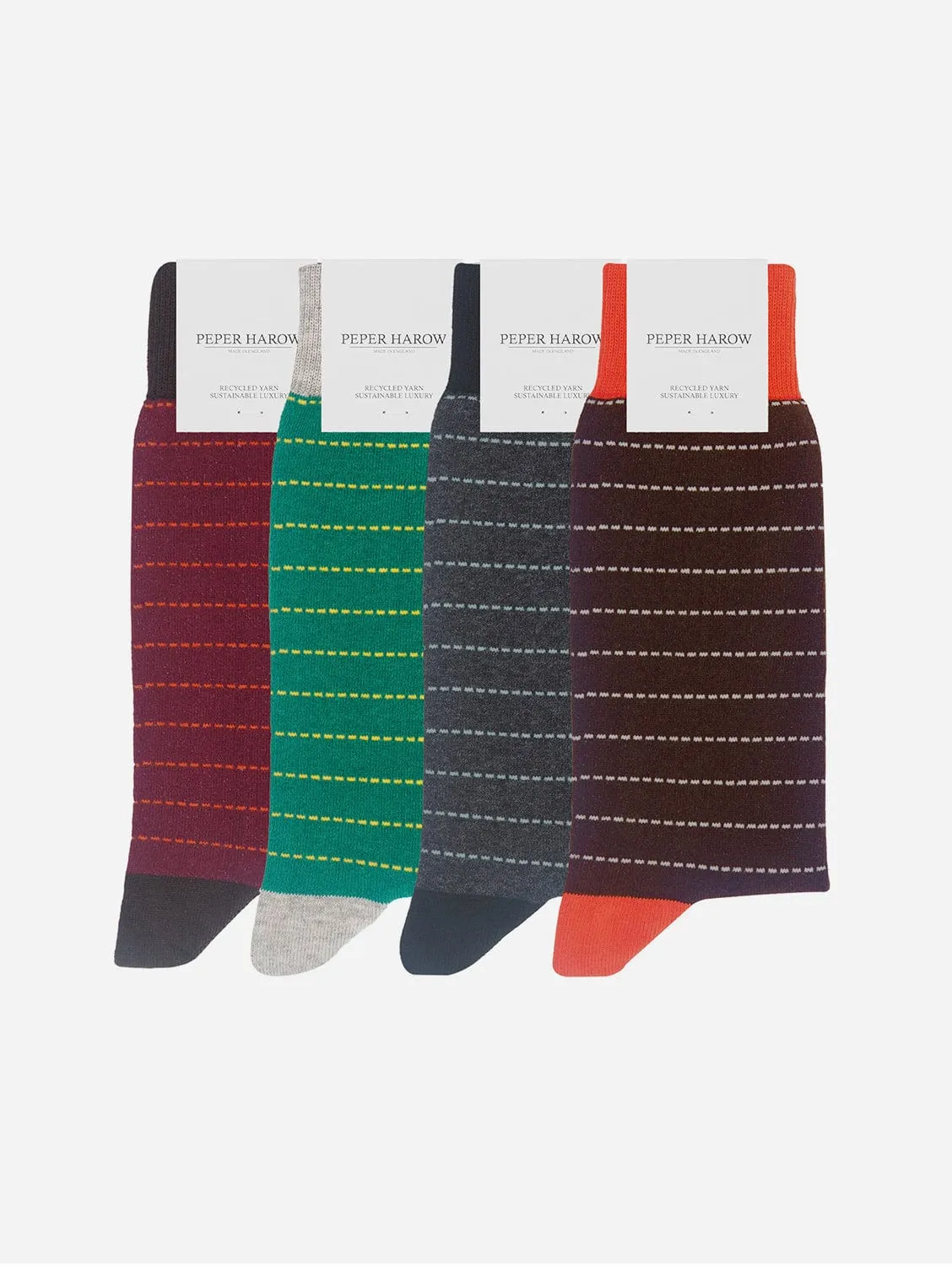 Dash Men??s Recycled Cotton Sock Bundle | Multiple Colours