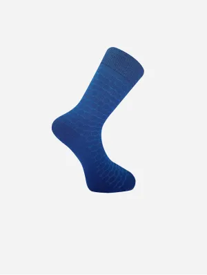 Dots Unisex Organic Cotton Socks | Blue