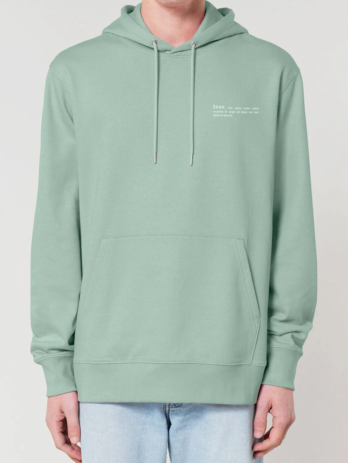 Men's Organic Cotton Relaxed Fit Hoodie | Aloe Green
