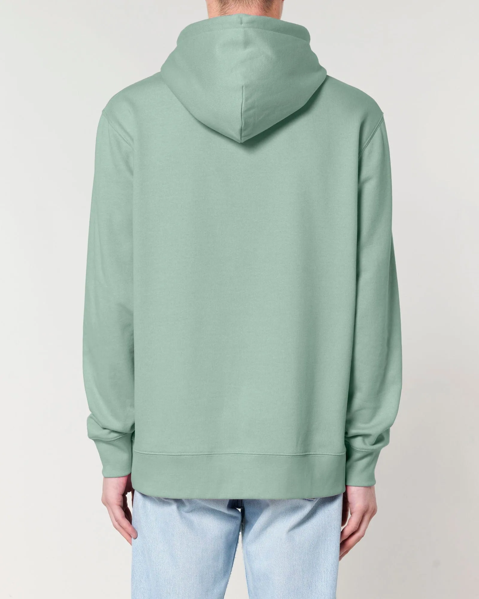 Men's Organic Cotton Relaxed Fit Hoodie | Aloe Green
