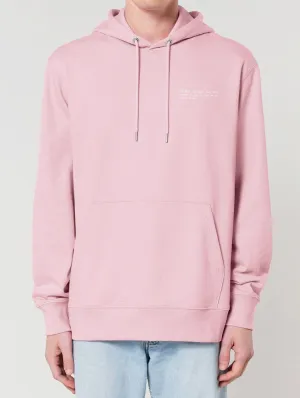 Men's Organic Cotton Relaxed Fit Hoodie | Cherry Blossom Pink