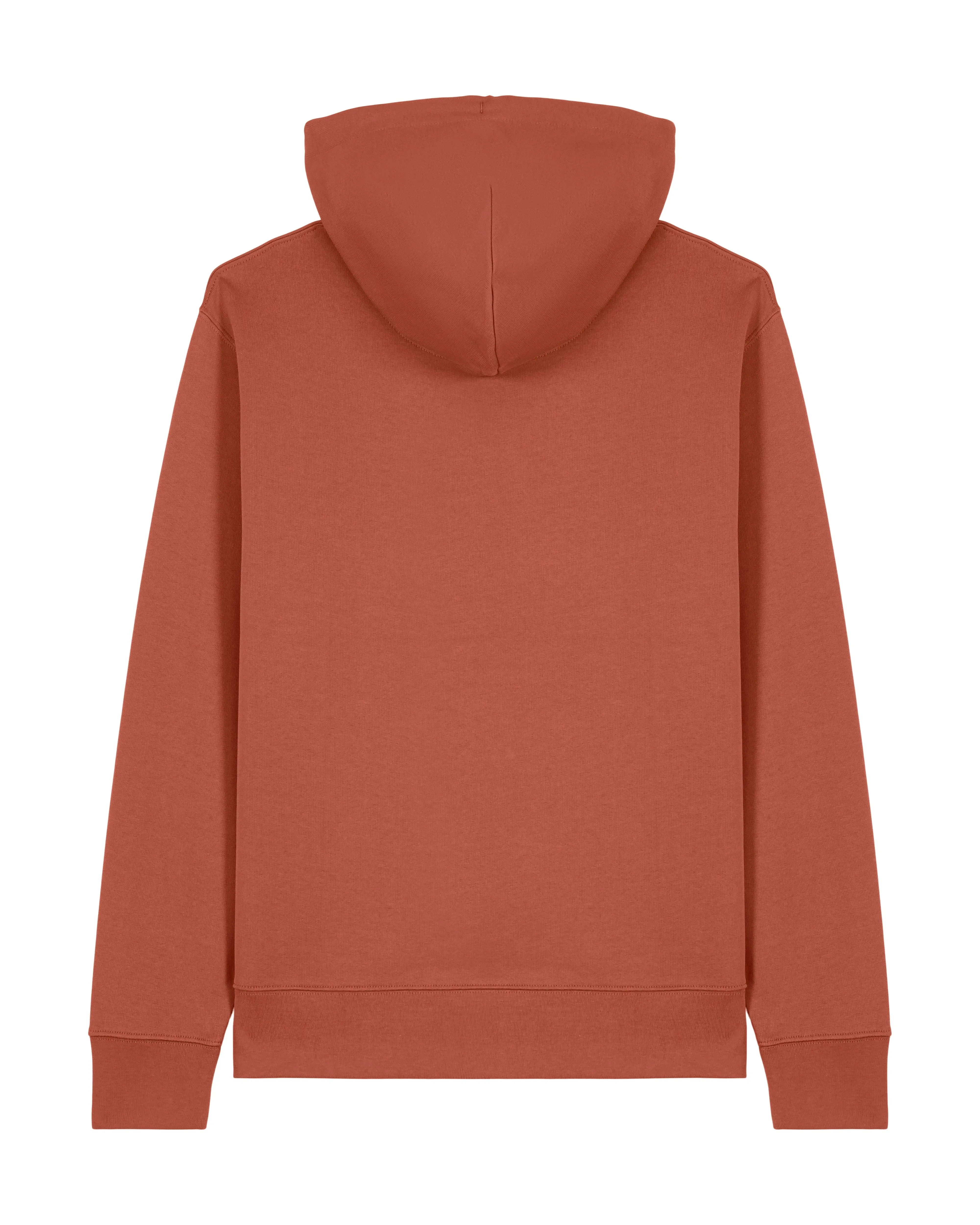 Men's Organic Cotton Relaxed Fit Hoodie | Clay Brown