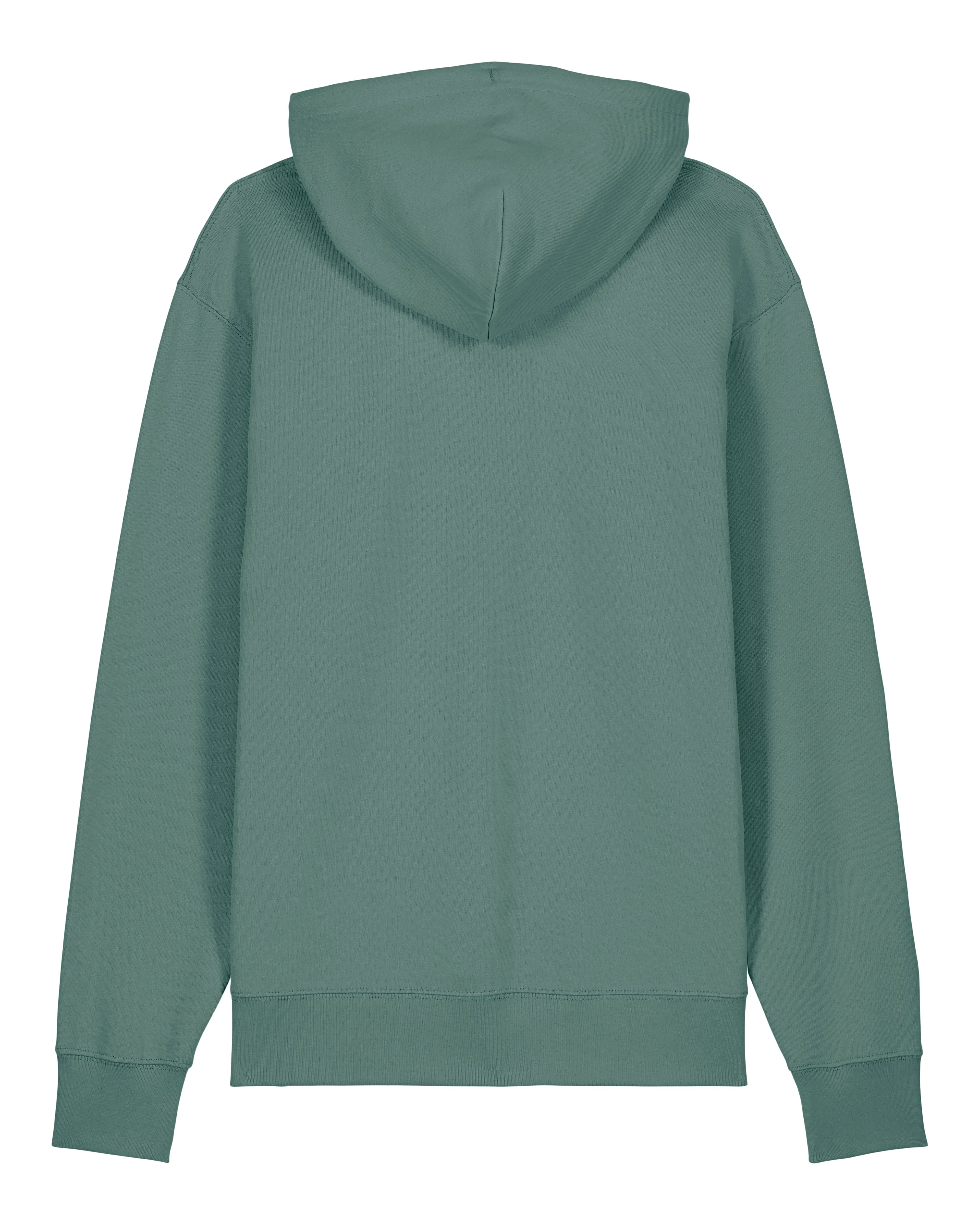 Men's Organic Cotton Relaxed Fit Hoodie | Eucalyptus Green
