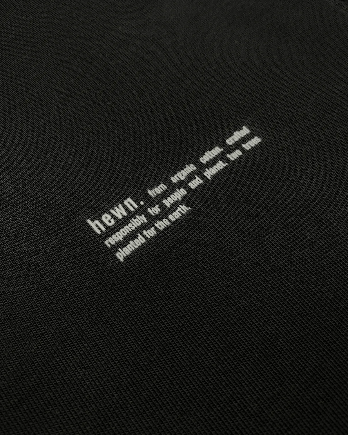 Men's Organic Cotton Relaxed Fit Hoodie | Jet Black