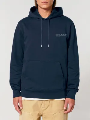 Men's Organic Cotton Relaxed Fit Hoodie | Midnight Navy