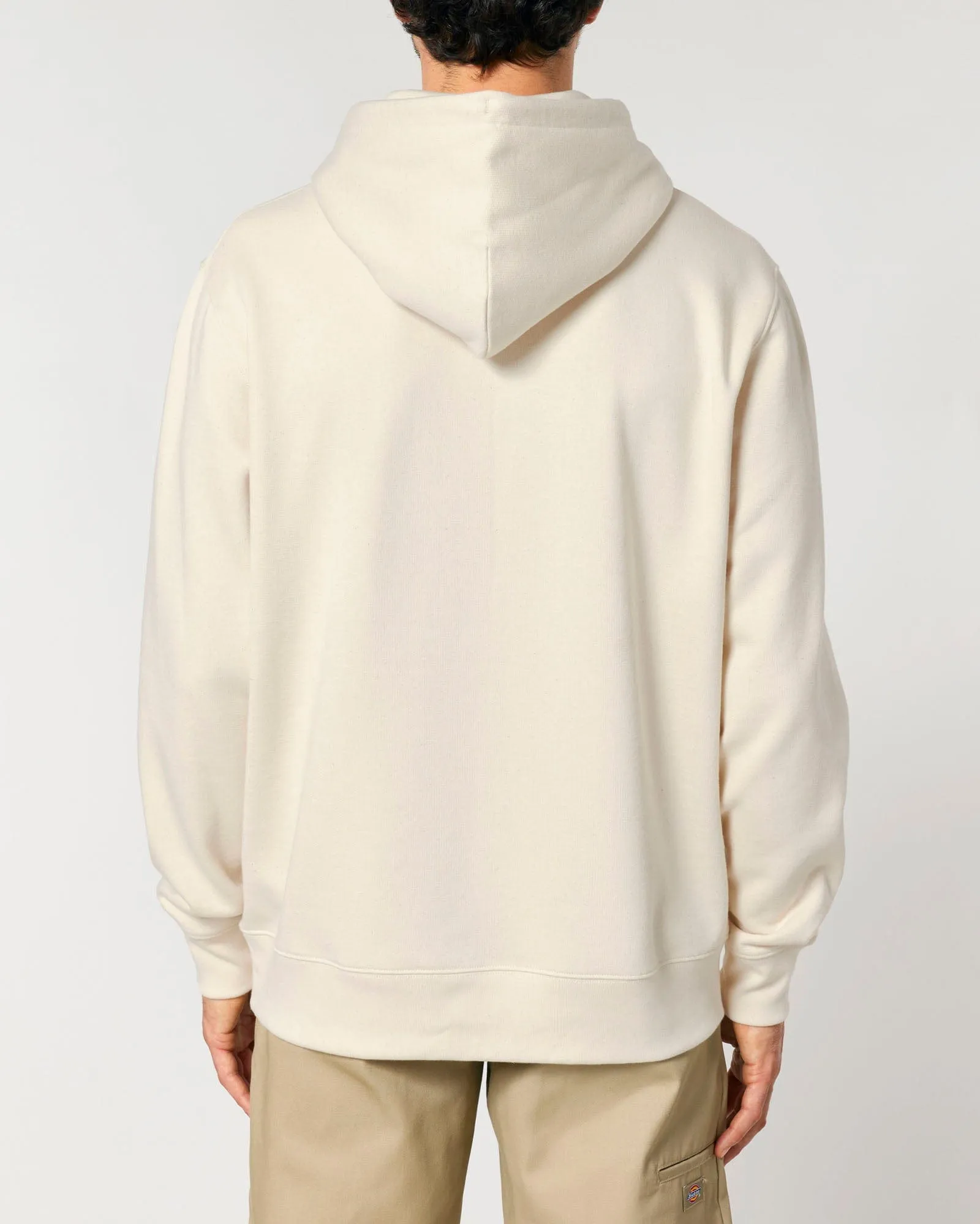 Men's Organic Cotton Relaxed Fit Hoodie | Natural Cotton