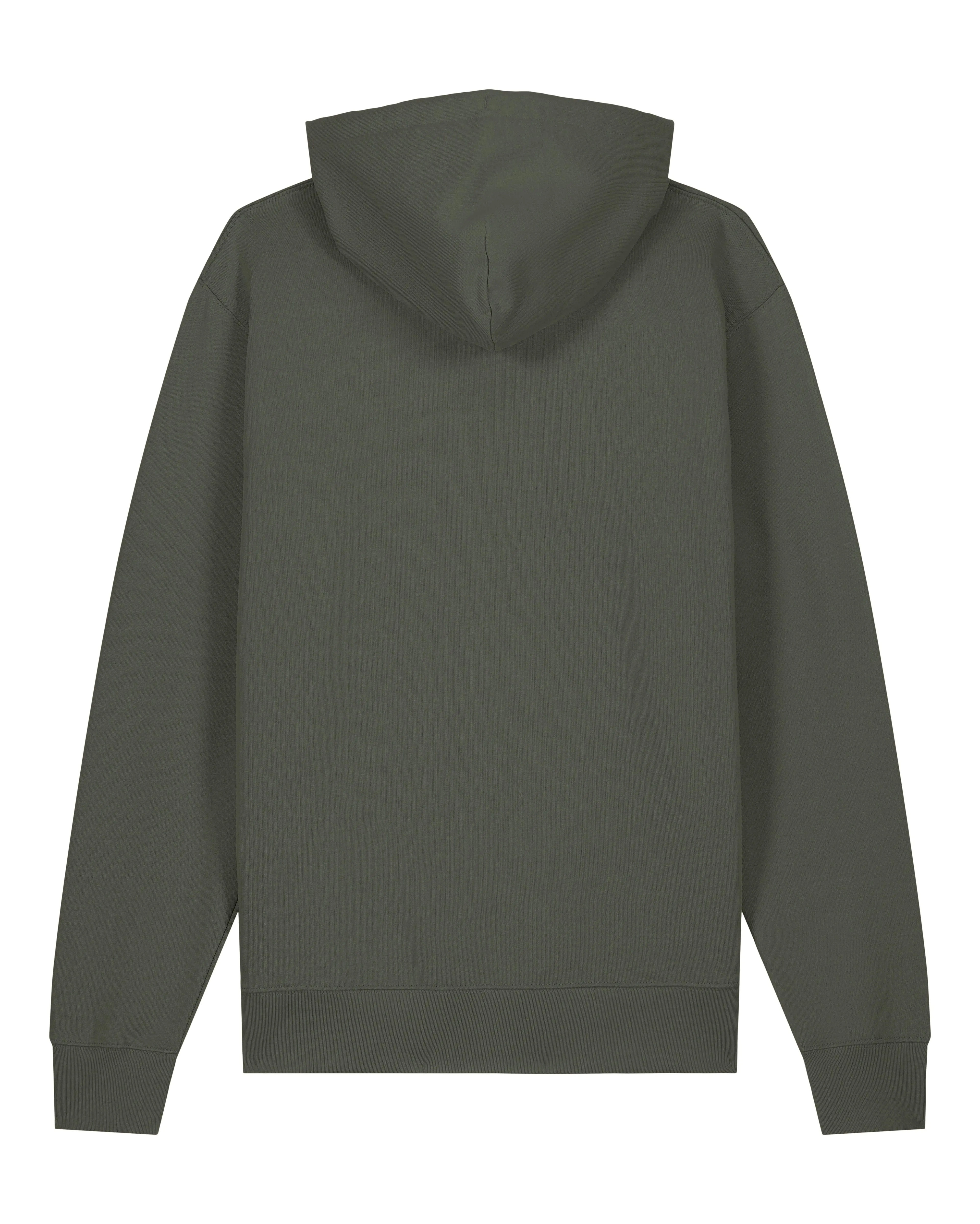 Men's Organic Cotton Relaxed Fit Hoodie | Pine Green Khaki