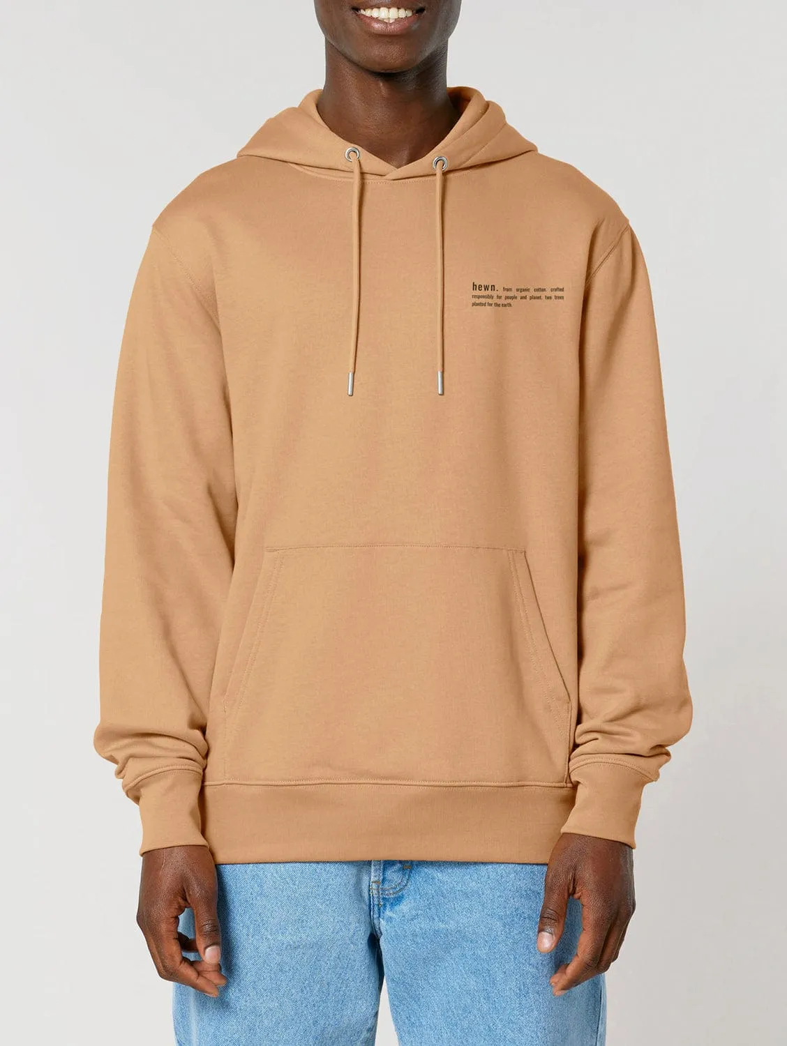 Men's Organic Cotton Relaxed Fit Hoodie | Sand