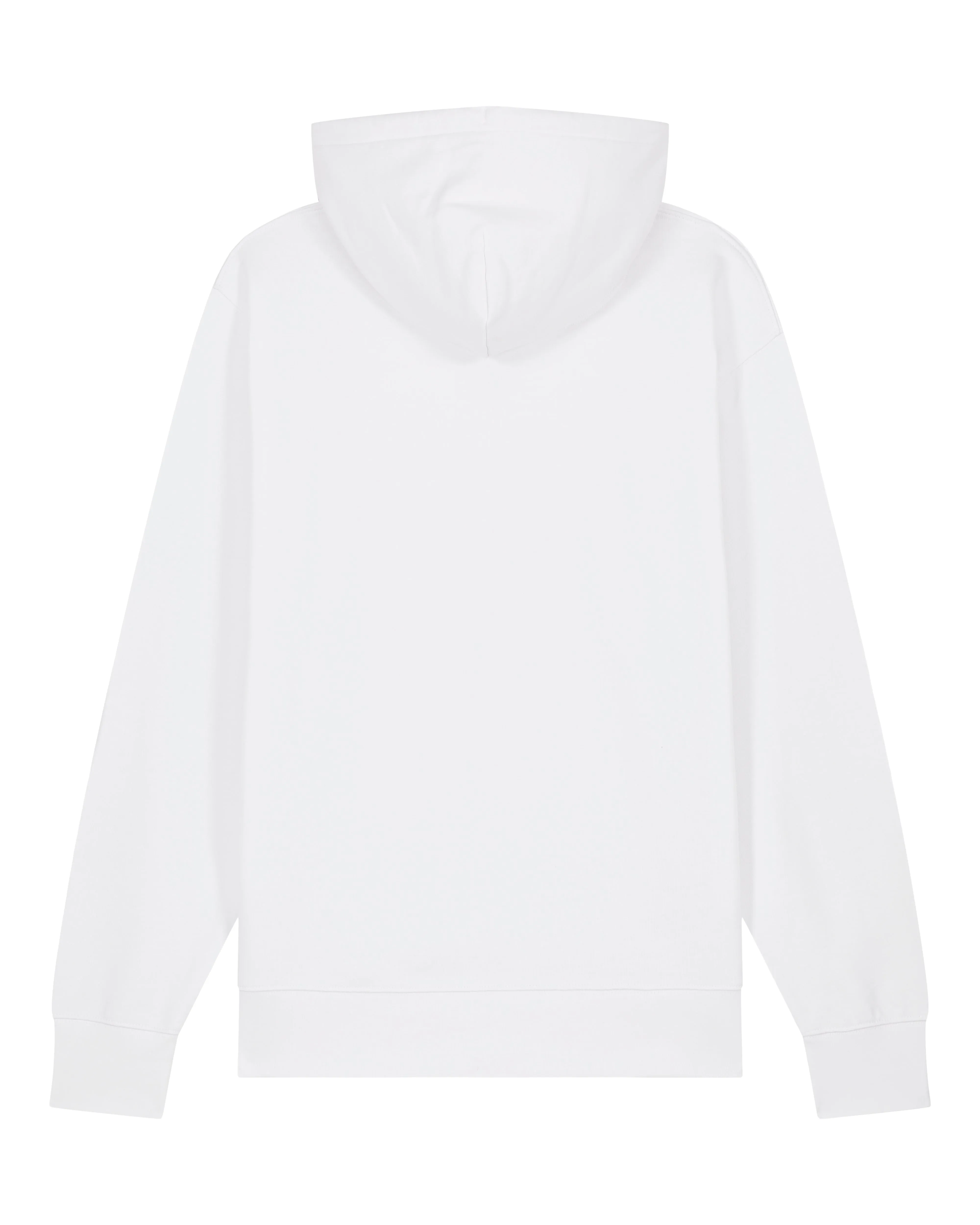 Men's Organic Cotton Relaxed Fit Hoodie | Snow White