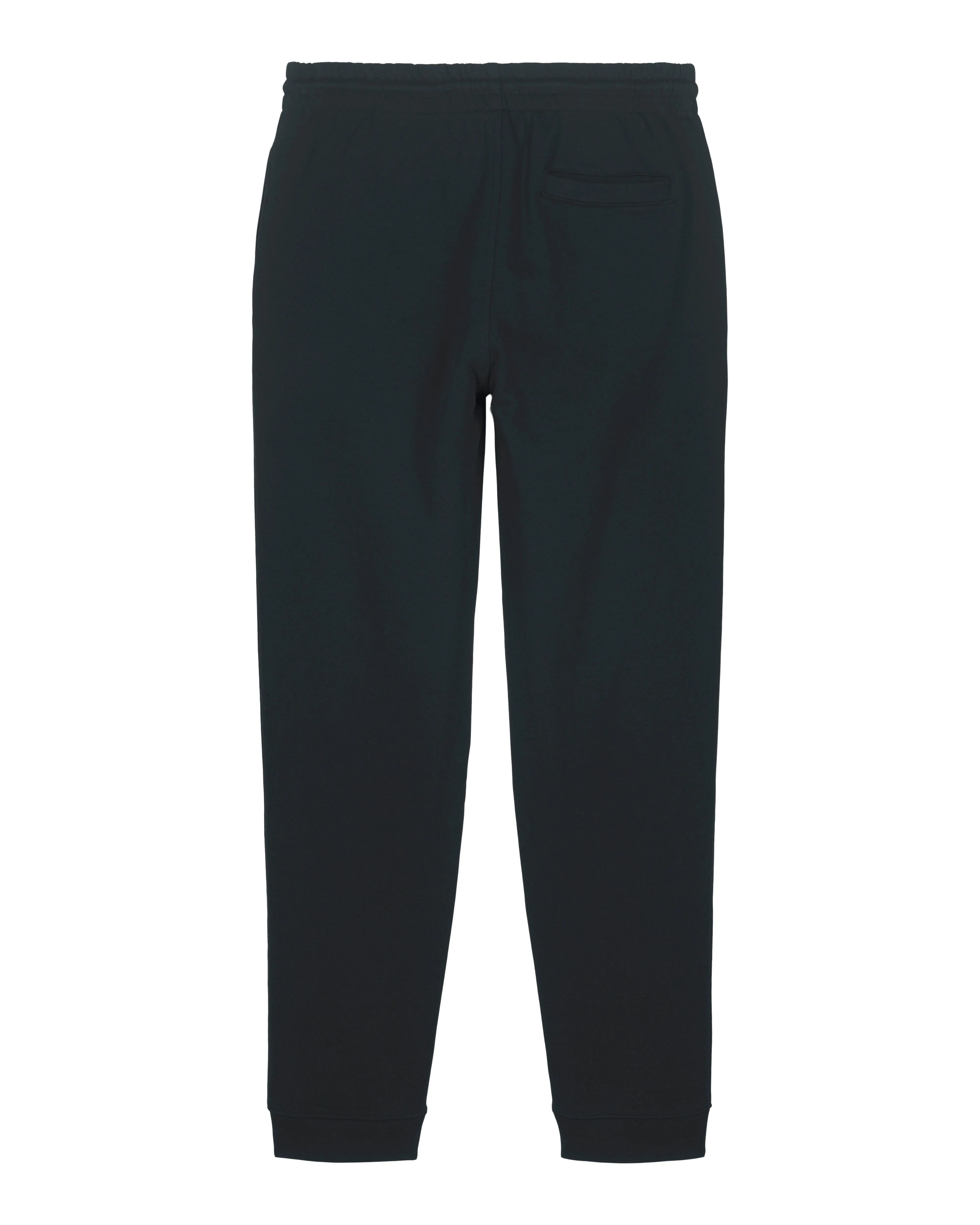Men's Organic Cotton Relaxed Fit Joggers | Jet Black