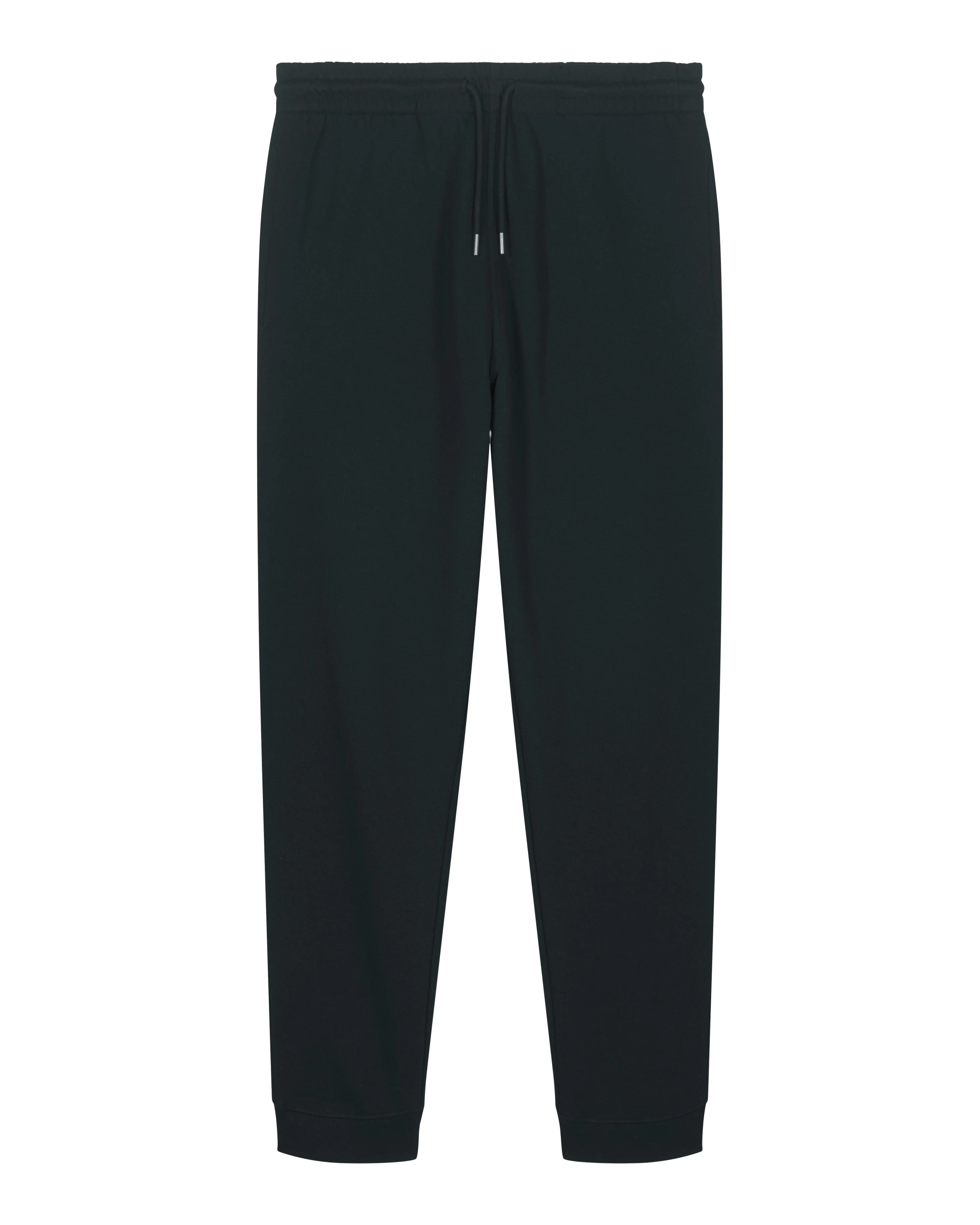 Men's Organic Cotton Relaxed Fit Joggers | Jet Black