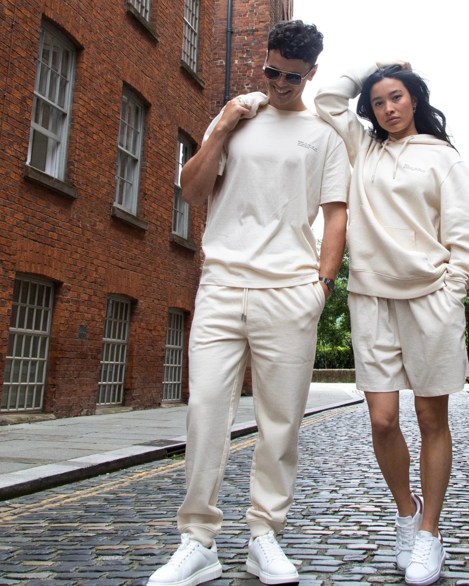 Men's Organic Cotton Relaxed Fit Joggers | Natural Cotton