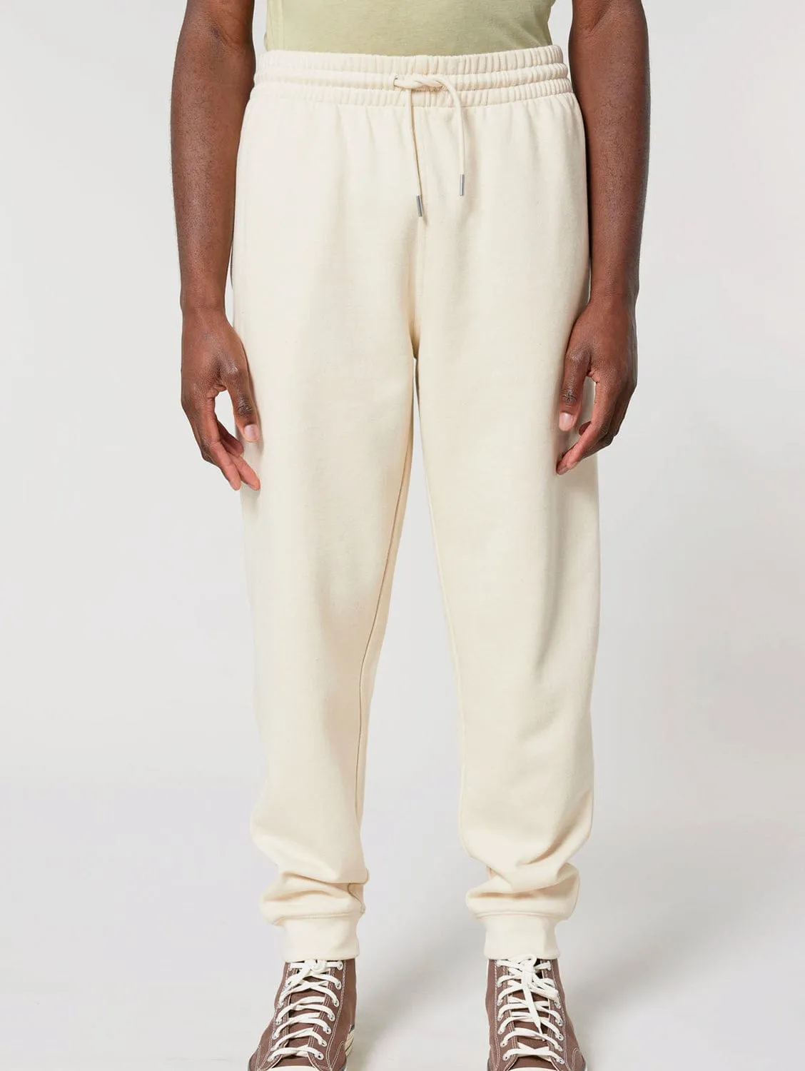 Men's Organic Cotton Relaxed Fit Joggers | Natural Cotton