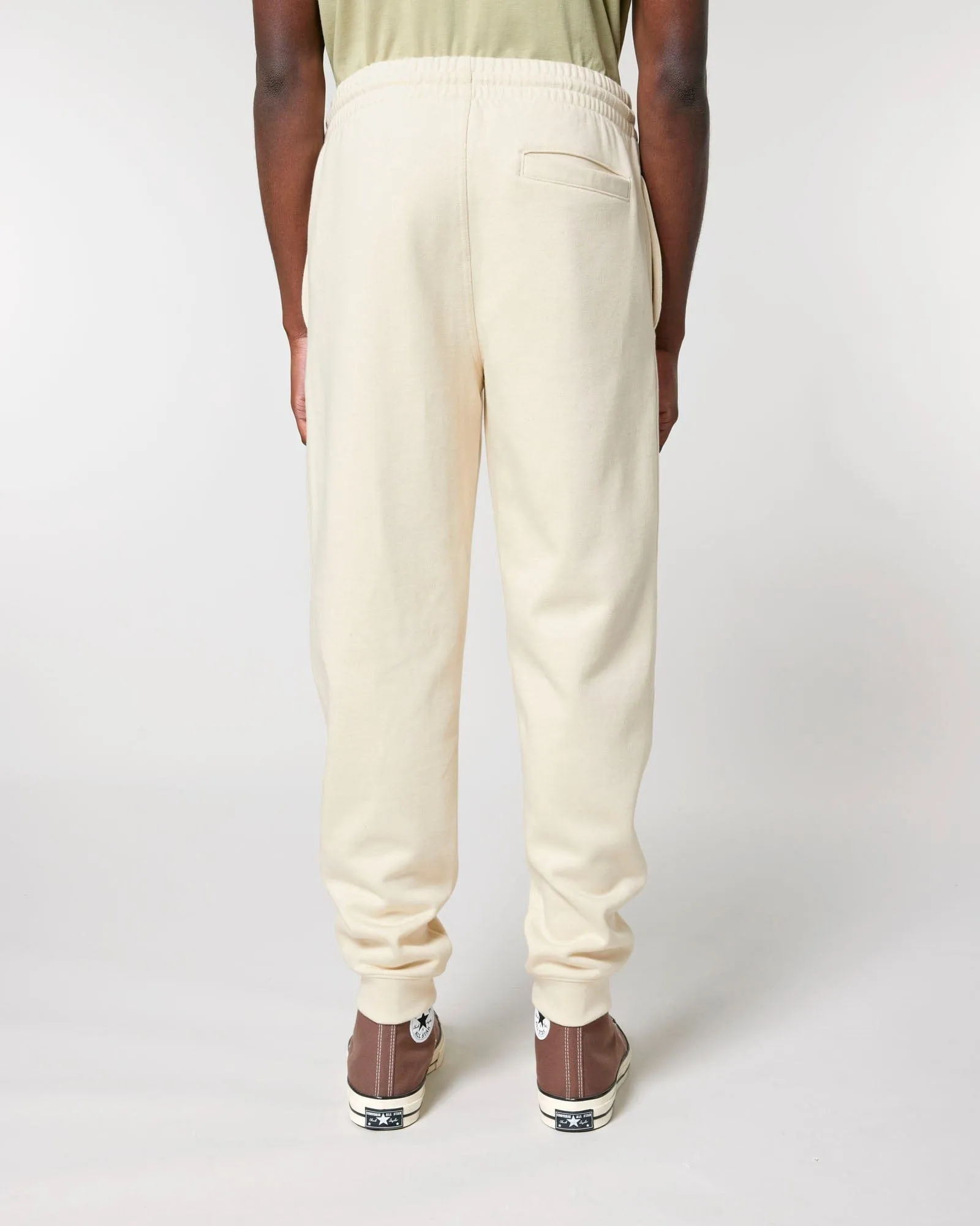 Men's Organic Cotton Relaxed Fit Joggers | Natural Cotton