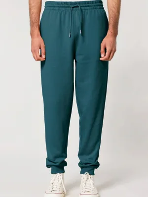 Men's Organic Cotton Relaxed Fit Joggers | Ocean Blue