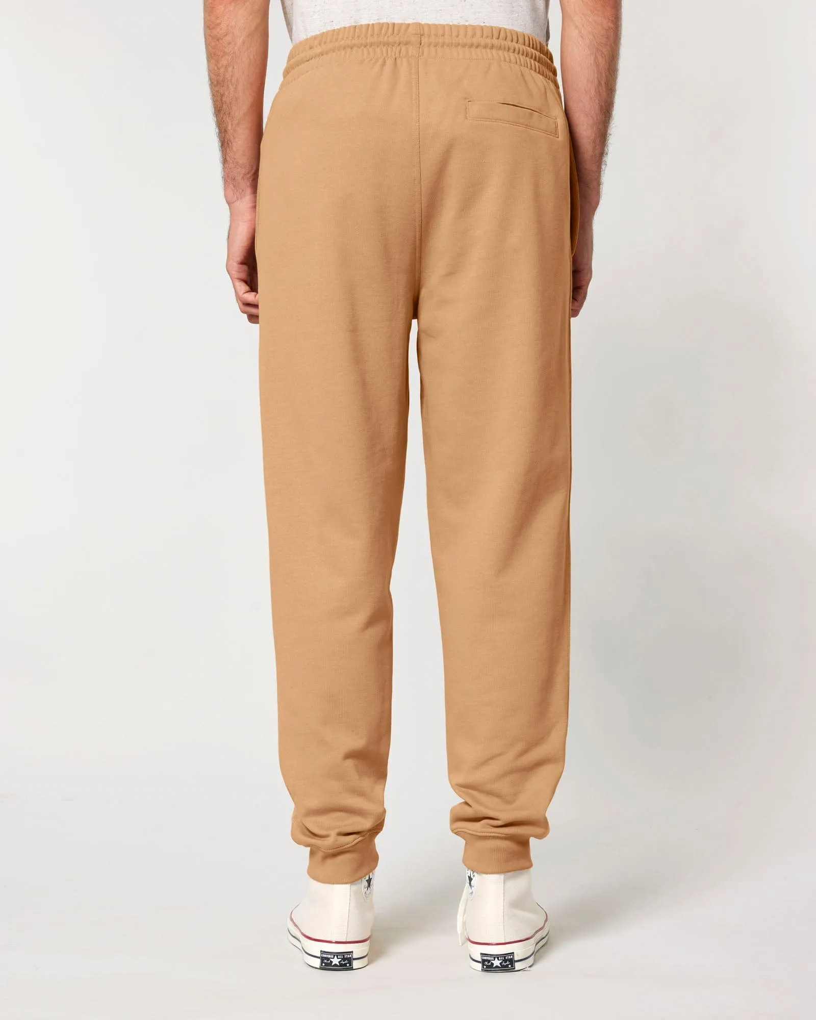 Men's Organic Cotton Relaxed Fit Joggers | Sand