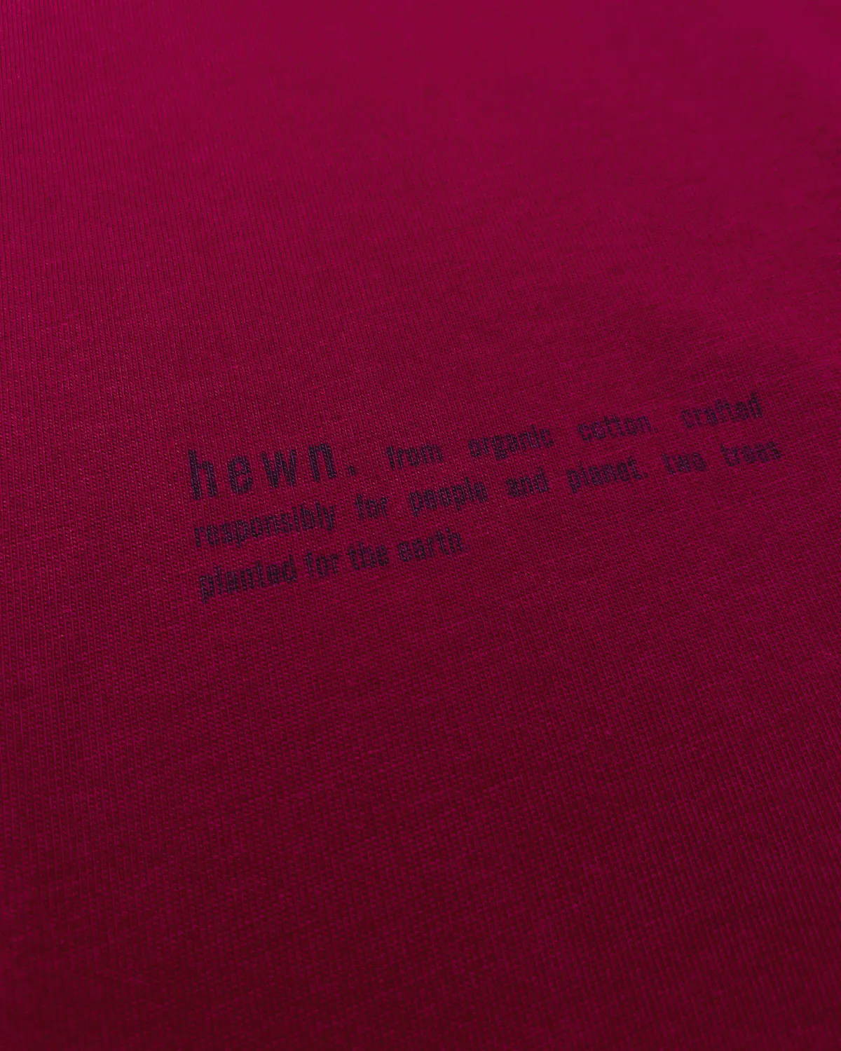 Men's Organic Cotton Relaxed Fit Sweatshirt | Berry Red