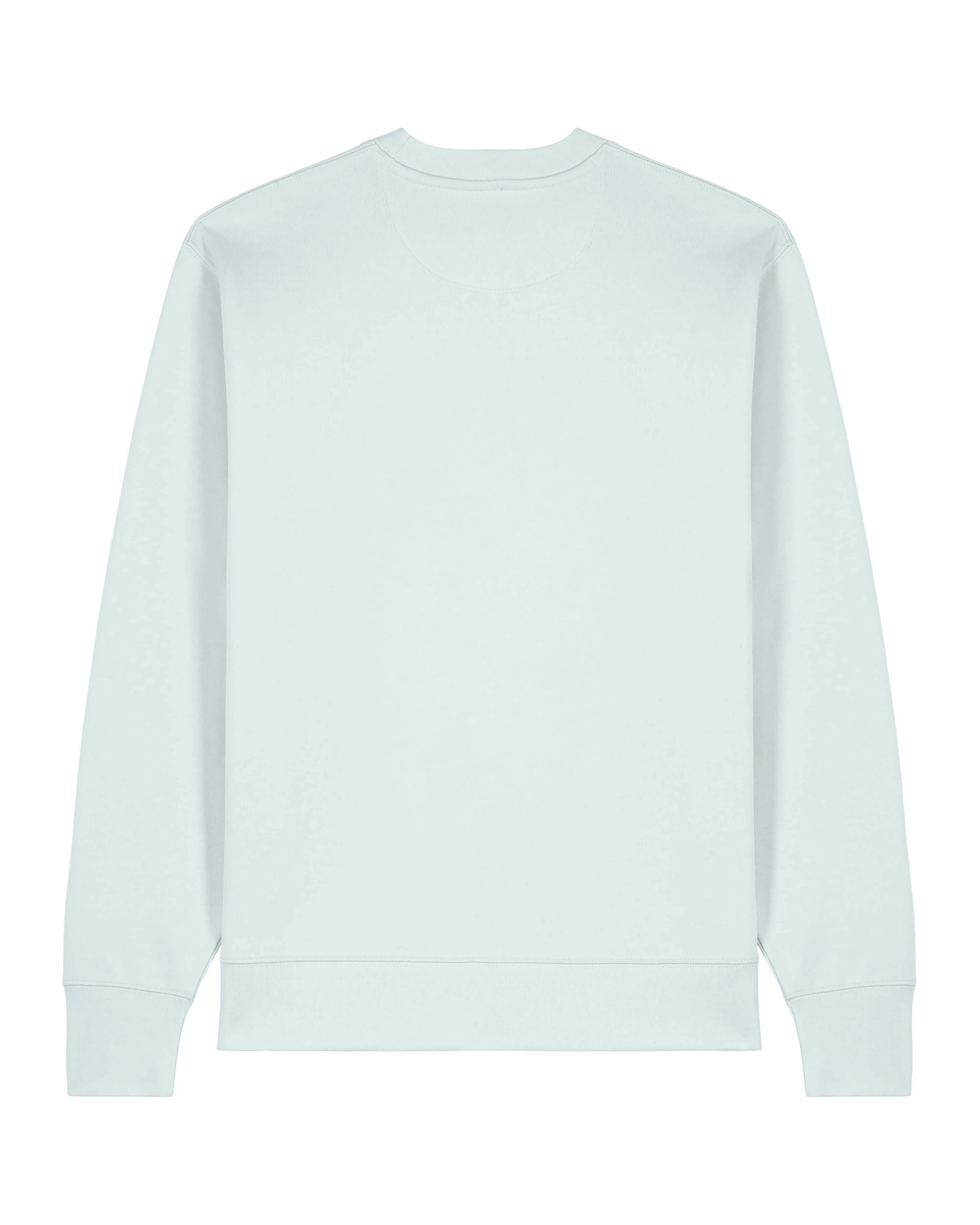 Men's Organic Cotton Relaxed Fit Sweatshirt | Blue Ice