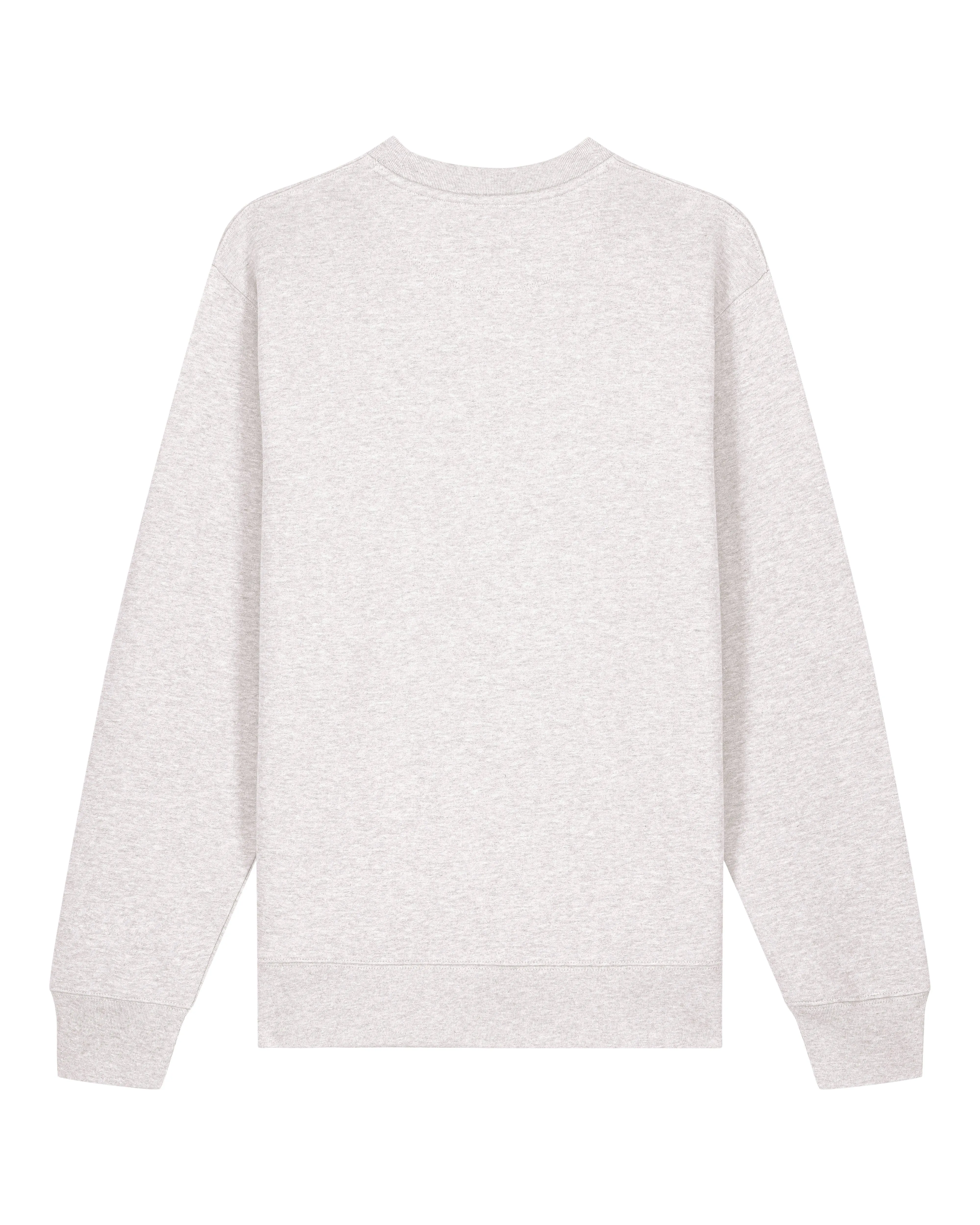 Men's Organic Cotton Relaxed Fit Sweatshirt | Cloud Grey Marl