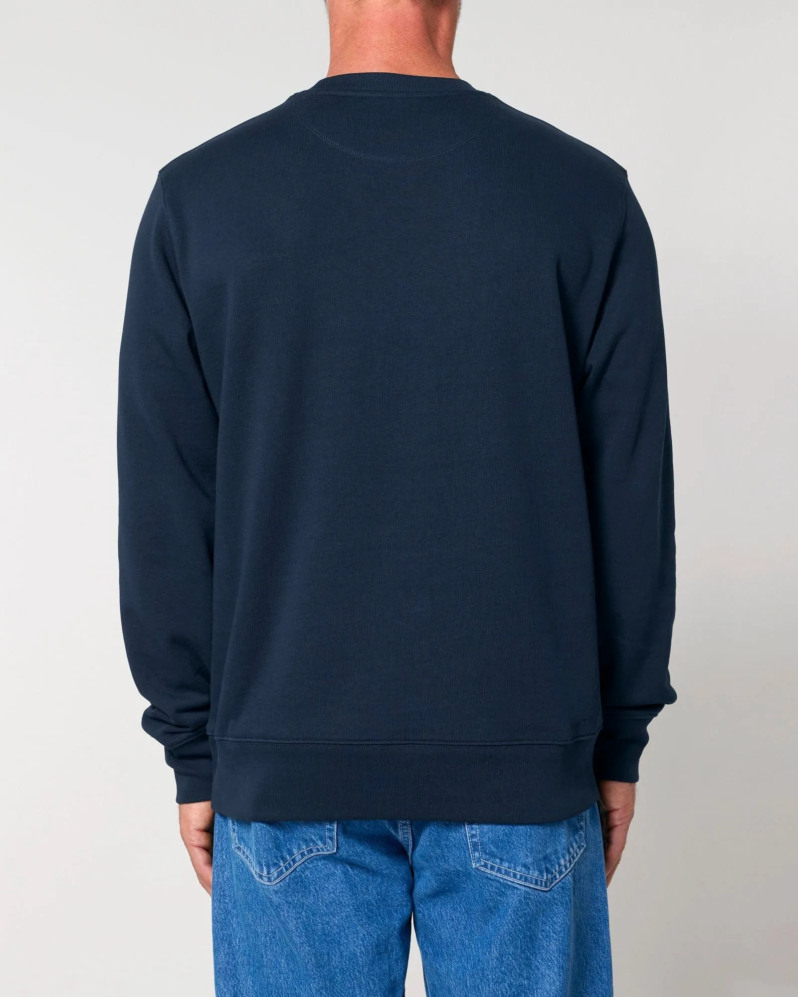 Men's Organic Cotton Relaxed Fit Sweatshirt | Midnight Navy