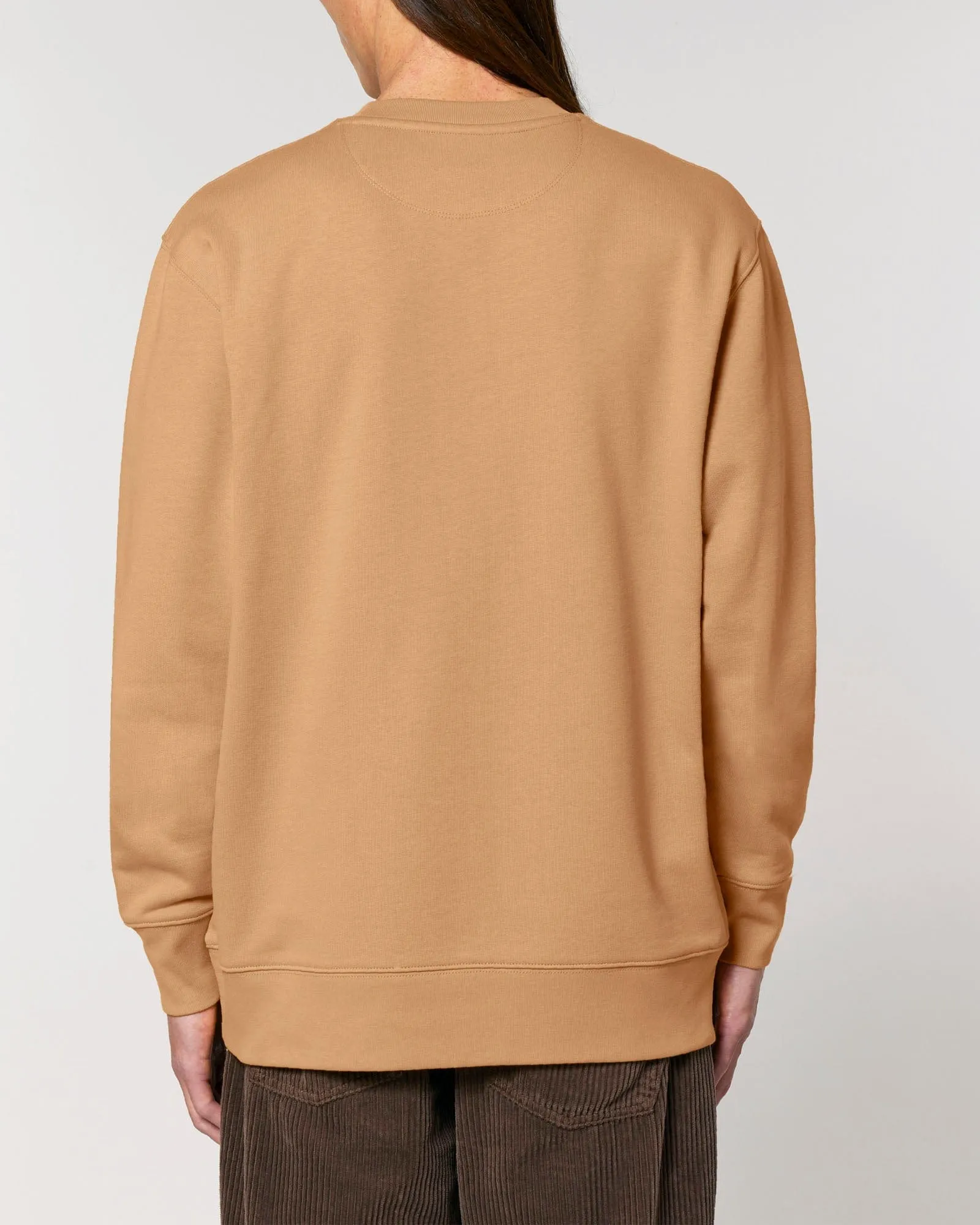 Men's Organic Cotton Relaxed Fit Sweatshirt | Sand