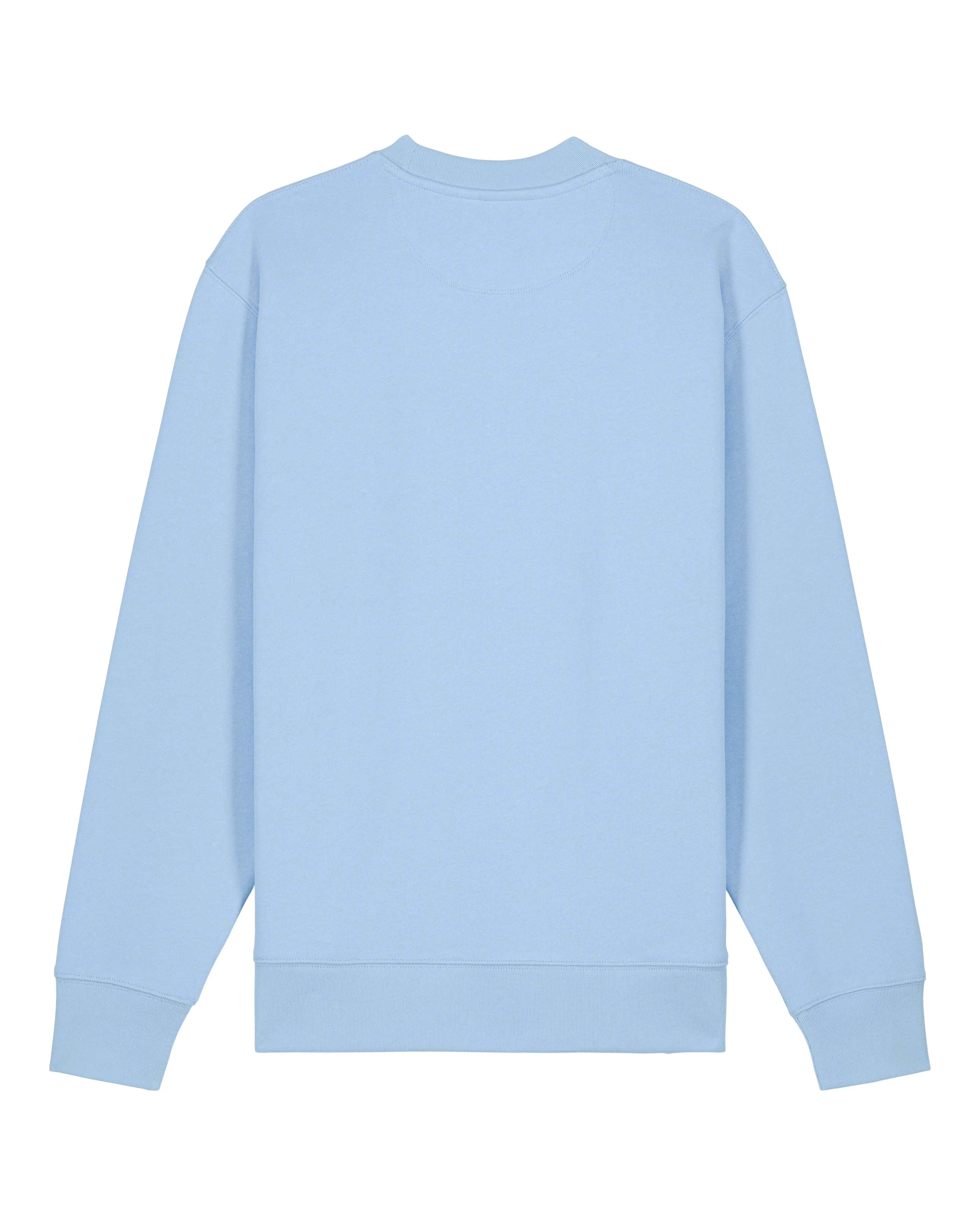 Men's Organic Cotton Relaxed Fit Sweatshirt | Sky Blue