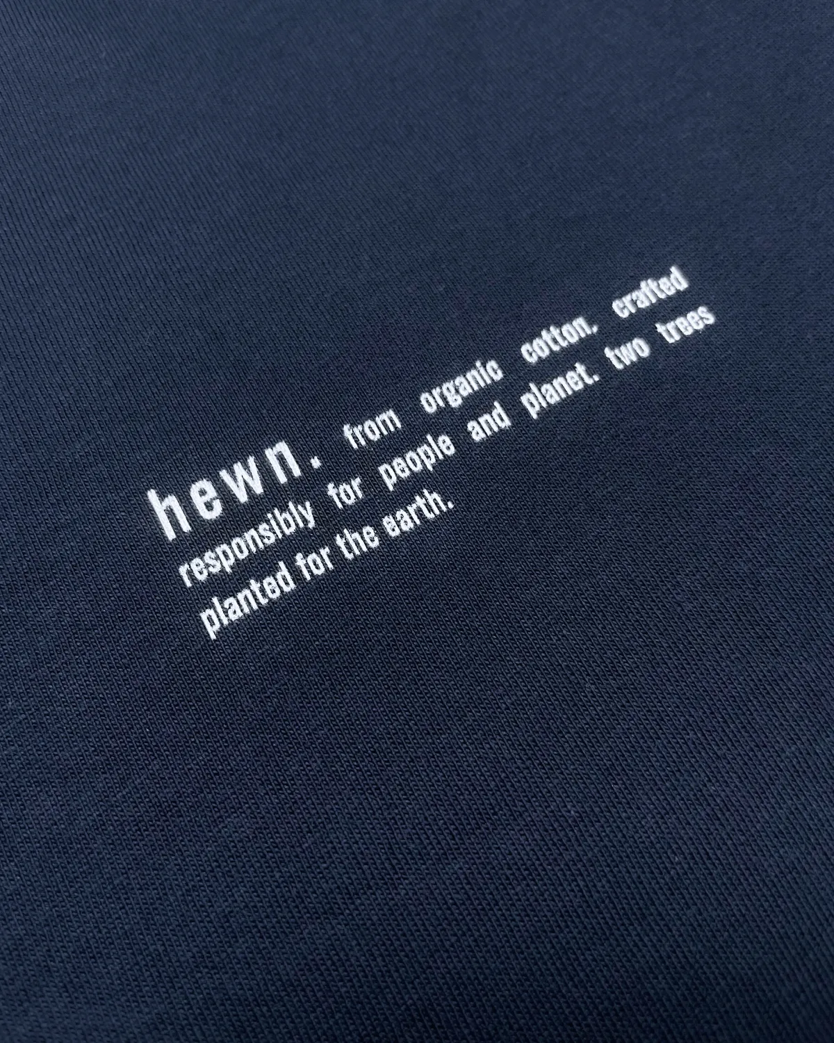 Men's Organic Cotton Relaxed Fit Zip Hoodie | Midnight Navy
