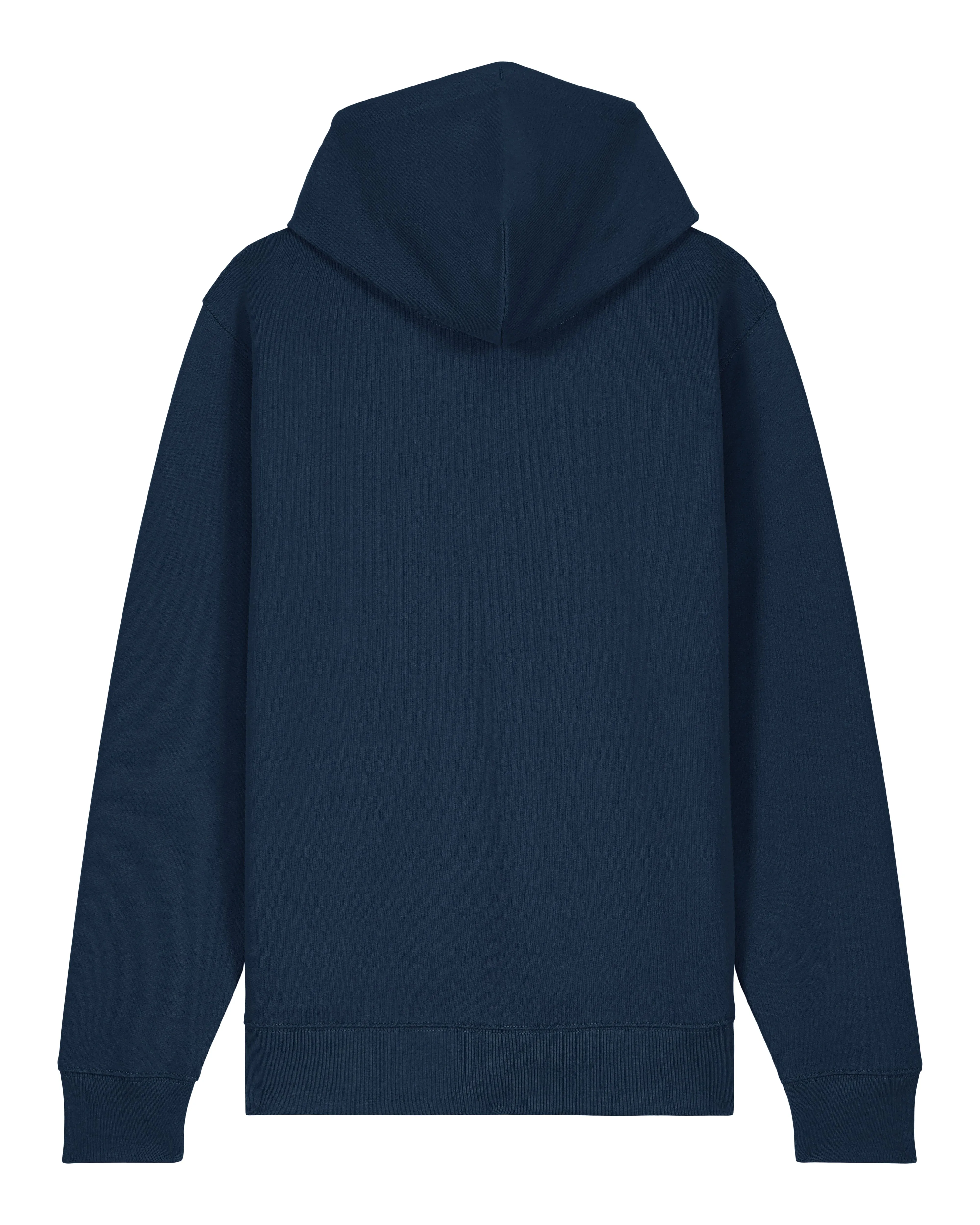 Men's Organic Cotton Relaxed Fit Zip Hoodie | Midnight Navy