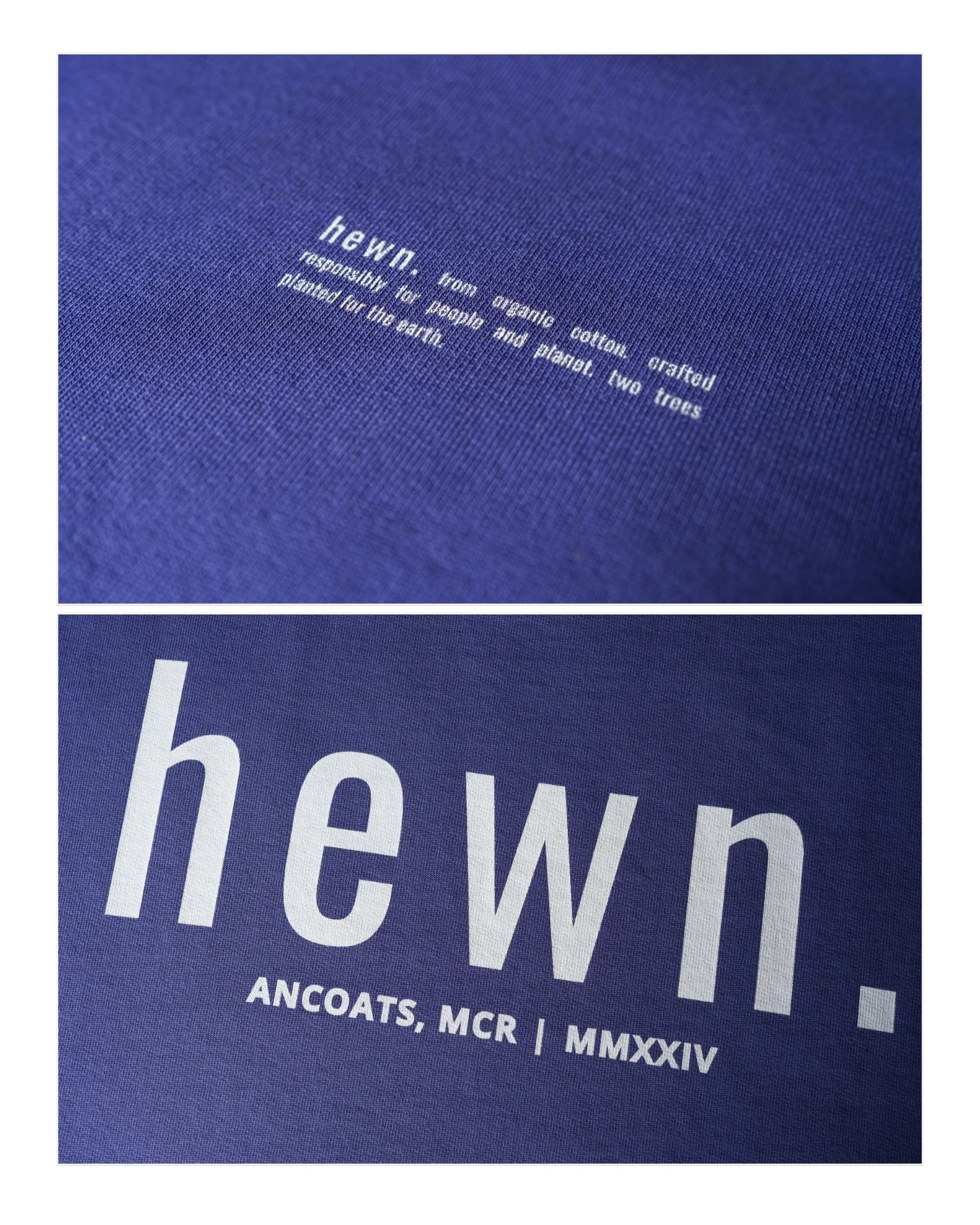 Men's Organic Cotton Signature Oversized Hoodie | Dusk Purple