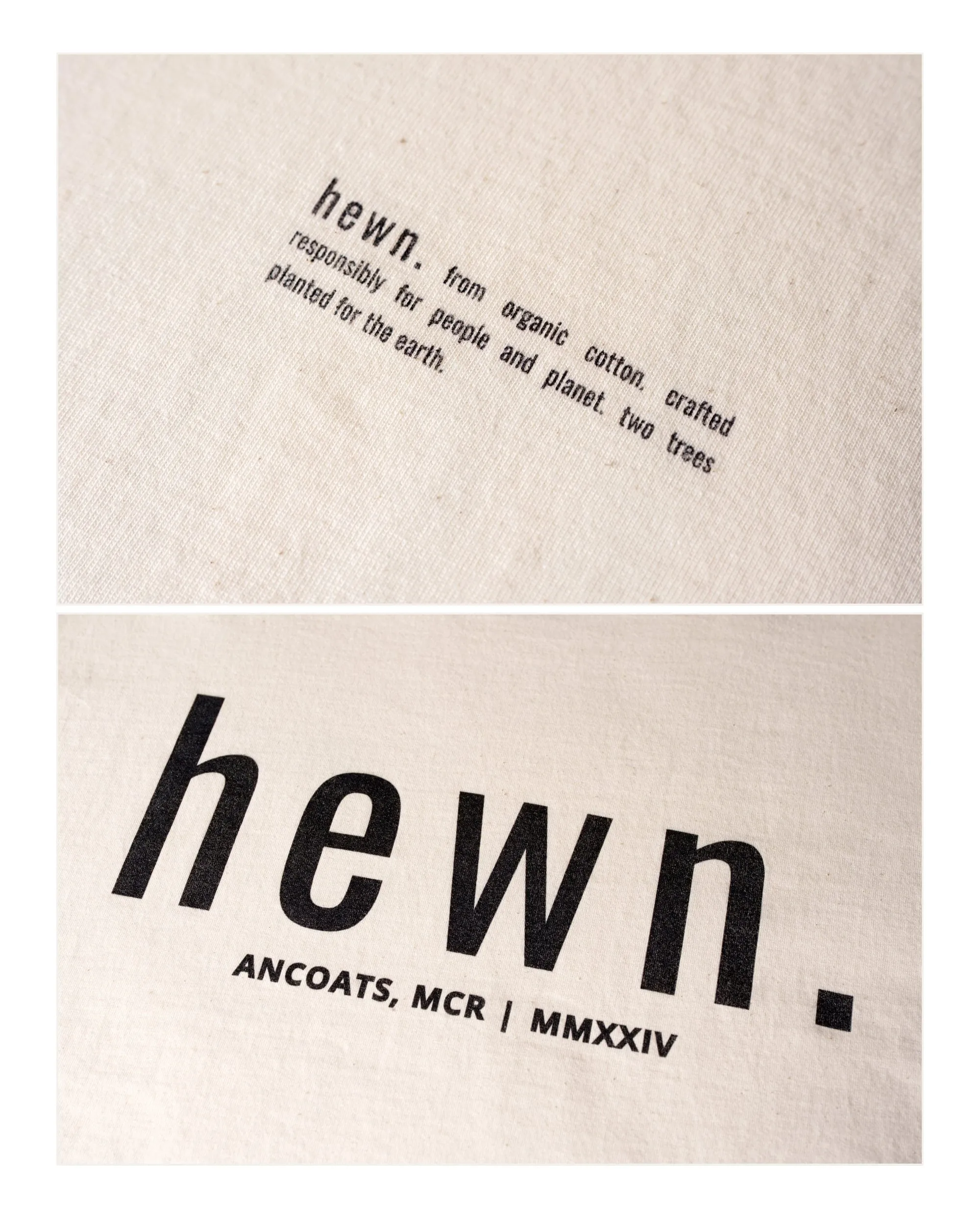 Men's Organic Cotton Signature Oversized Sweatshirt | Natural Cotton