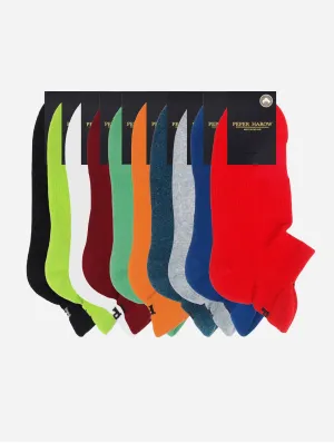 Men??s Organic Cotton Sport Trainer Sock 10 Pack Bundle | Multiple Colours