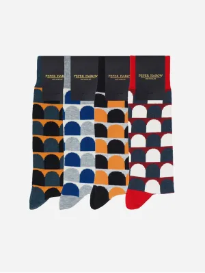 Ouse Men??s Organic Cotton Socks Bundle | Multiple Colours