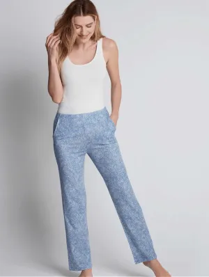 Print TENCEL? Lyocell Pyjama Trousers | Light Blue