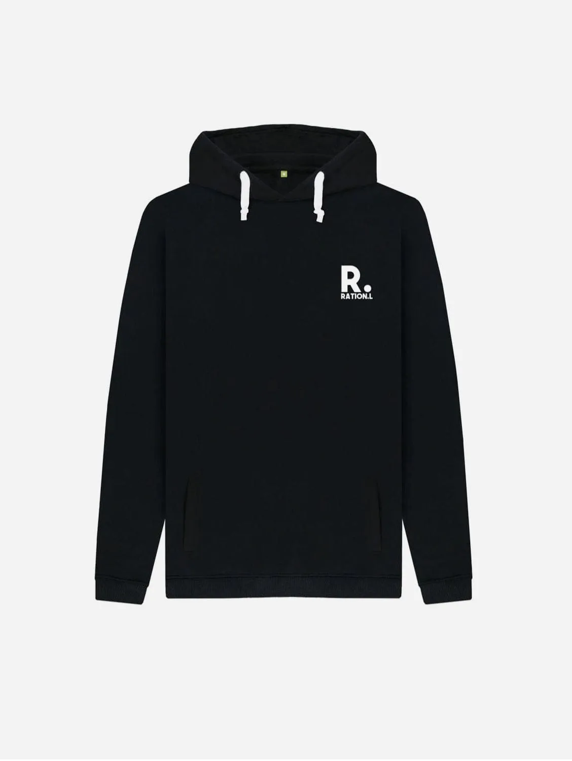 R-Kind Men's Organic Cotton Hoodie | Black