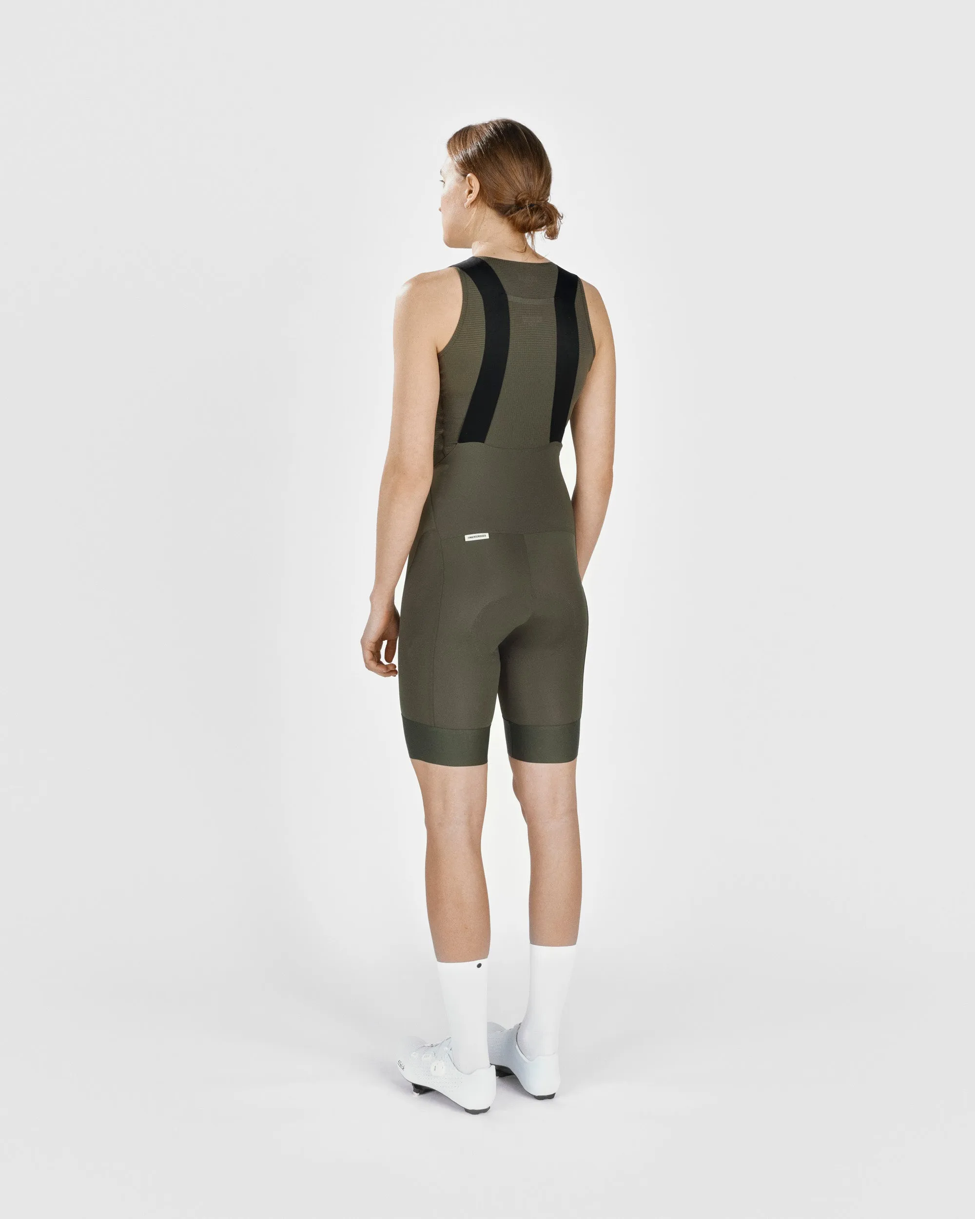 #ROAD BIB WOMEN OLIVE