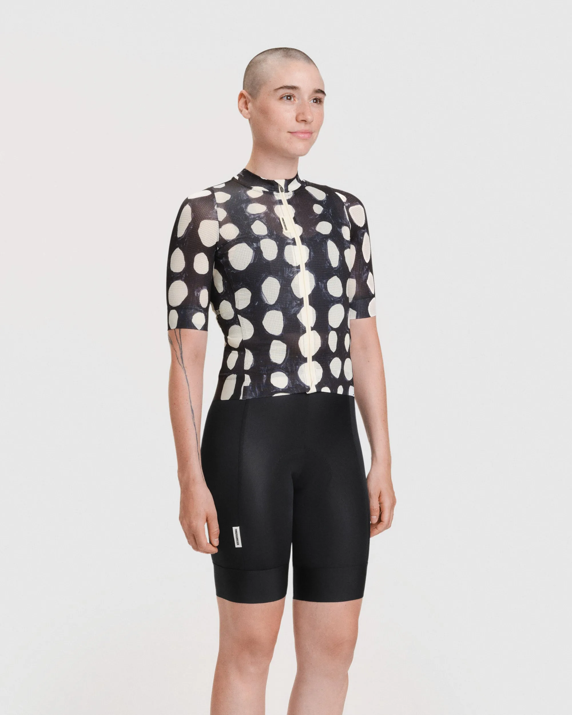 #ROAD JERSEY SUPER LIGHT PLUS  WOMEN DOTS