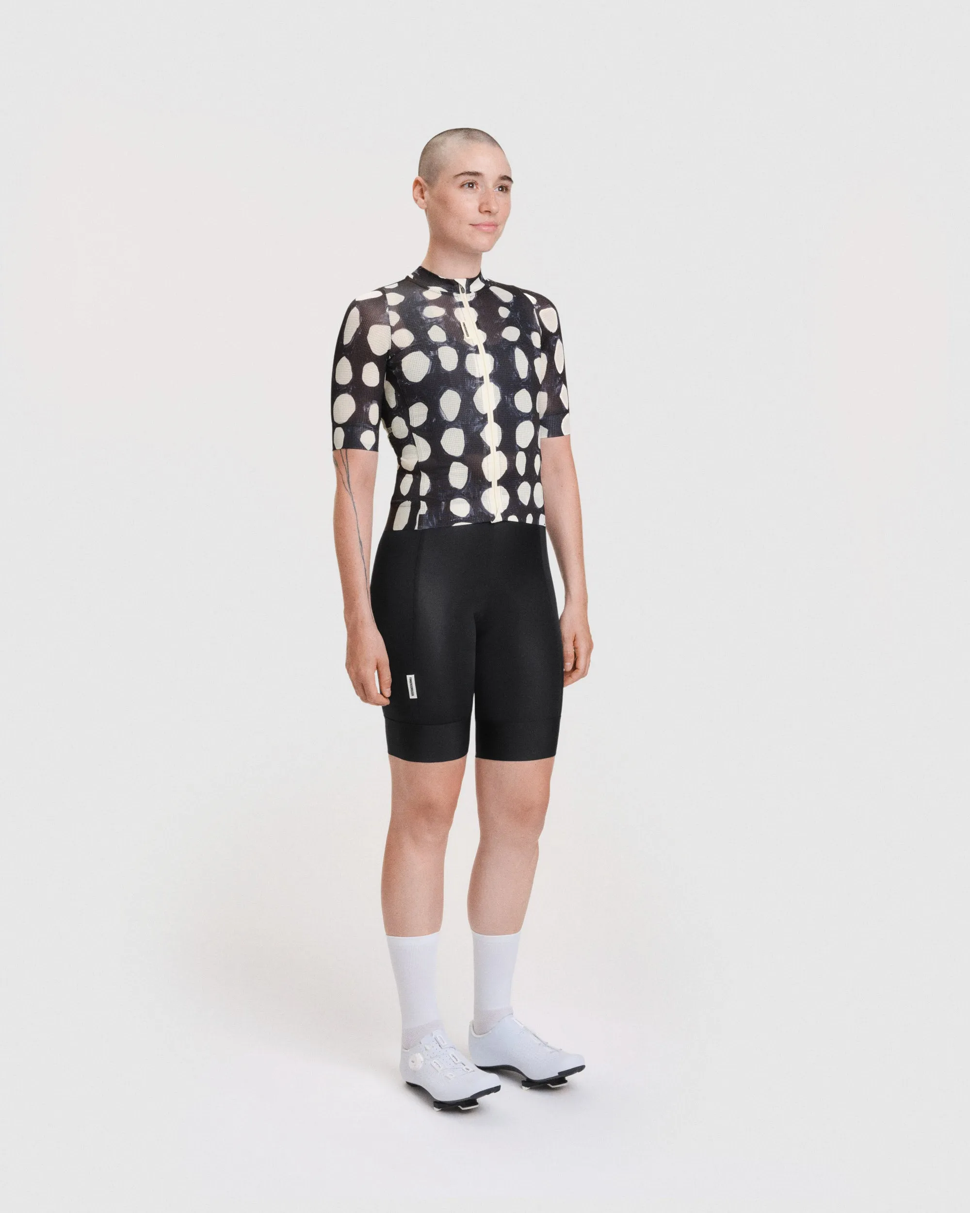 #ROAD JERSEY SUPER LIGHT PLUS  WOMEN DOTS