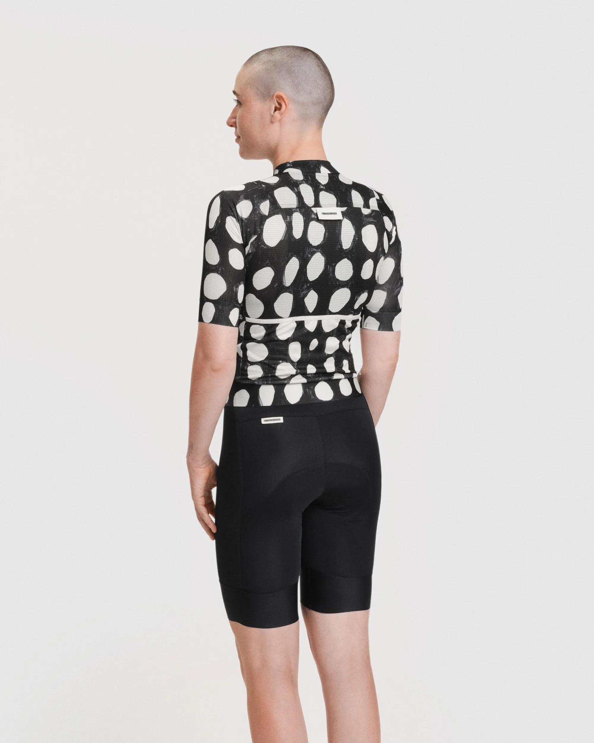 #ROAD JERSEY SUPER LIGHT PLUS  WOMEN DOTS