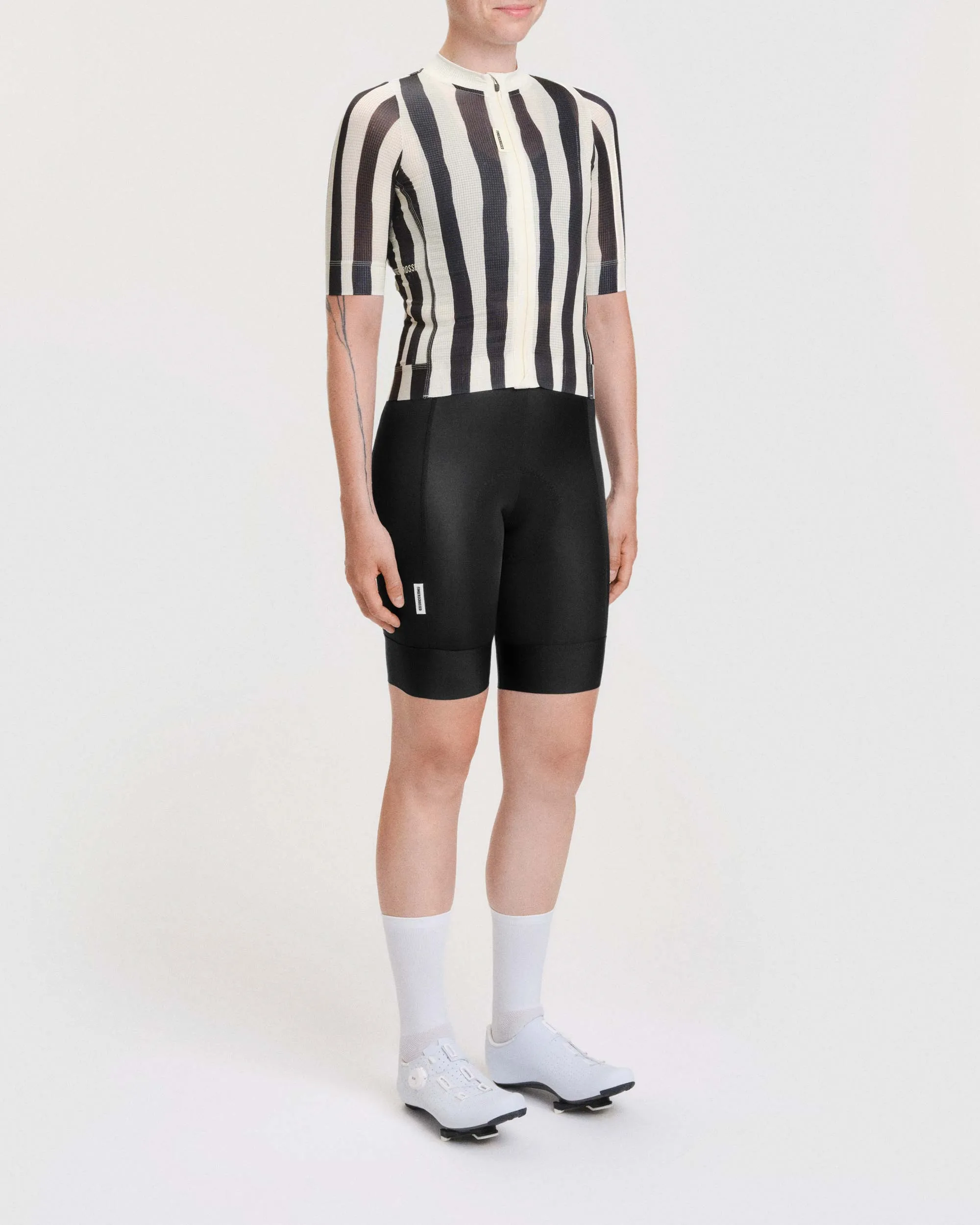 #ROAD JERSEY SUPER LIGHT PLUS  WOMEN STRIPES
