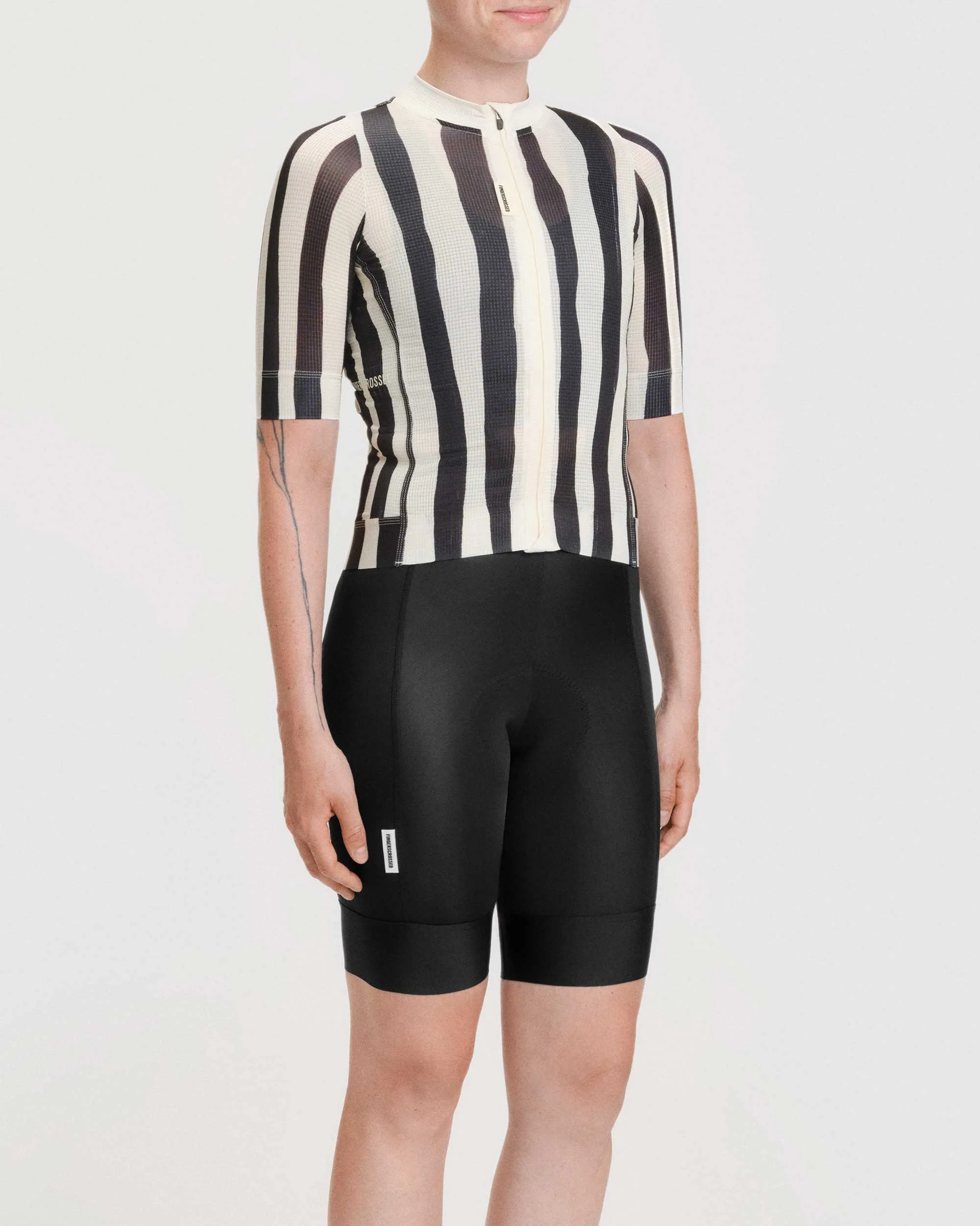 #ROAD JERSEY SUPER LIGHT PLUS  WOMEN STRIPES