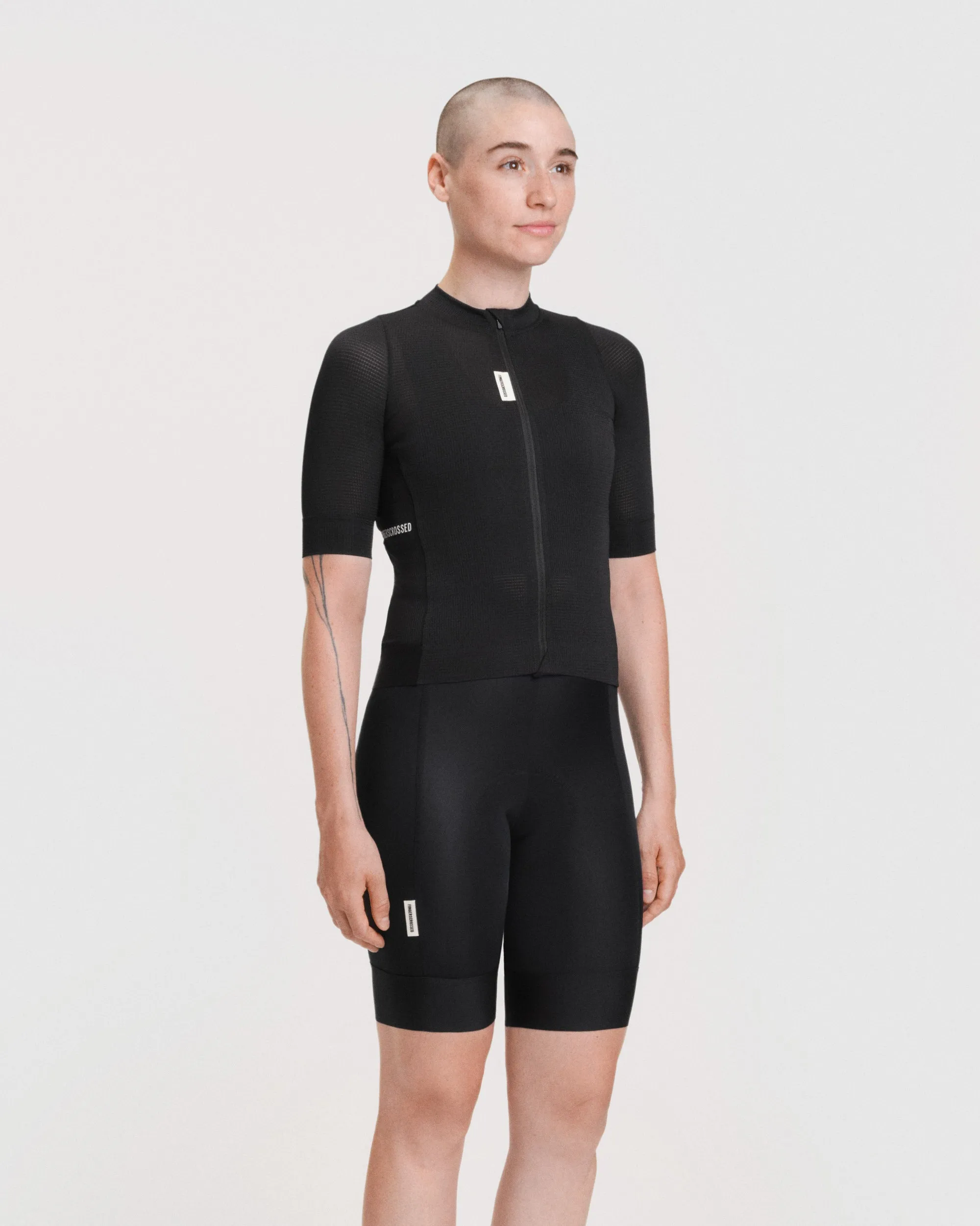 #ROAD JERSEY SUPER LIGHT WOMEN BLACK