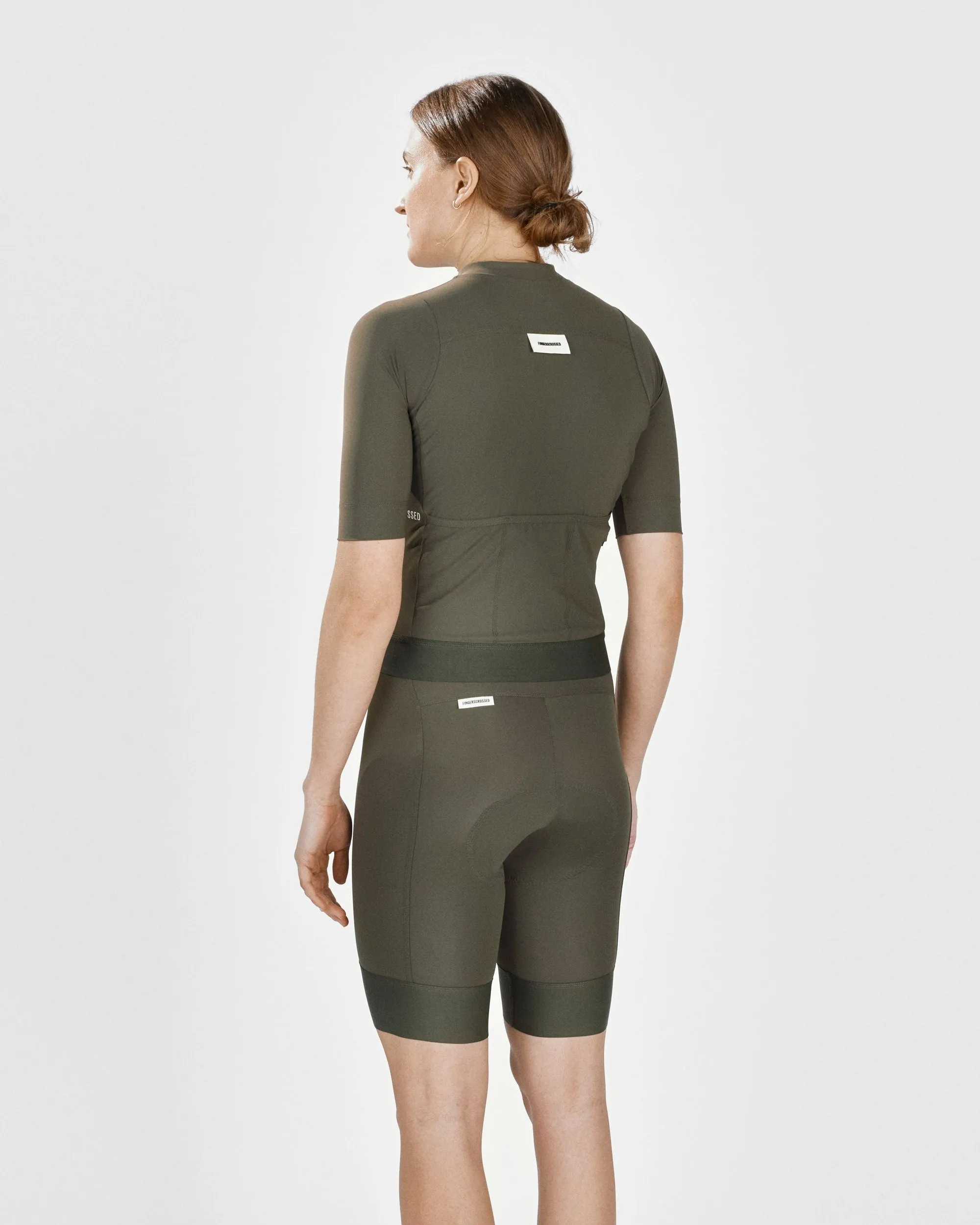 #ROAD JERSEY WOMEN OLIVE