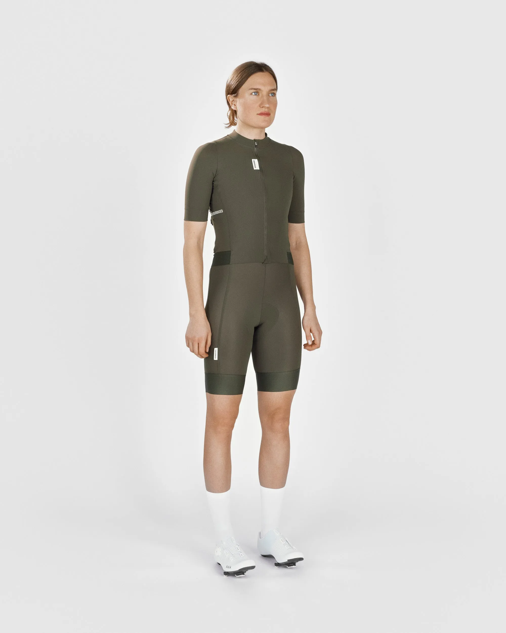 #ROAD JERSEY WOMEN OLIVE